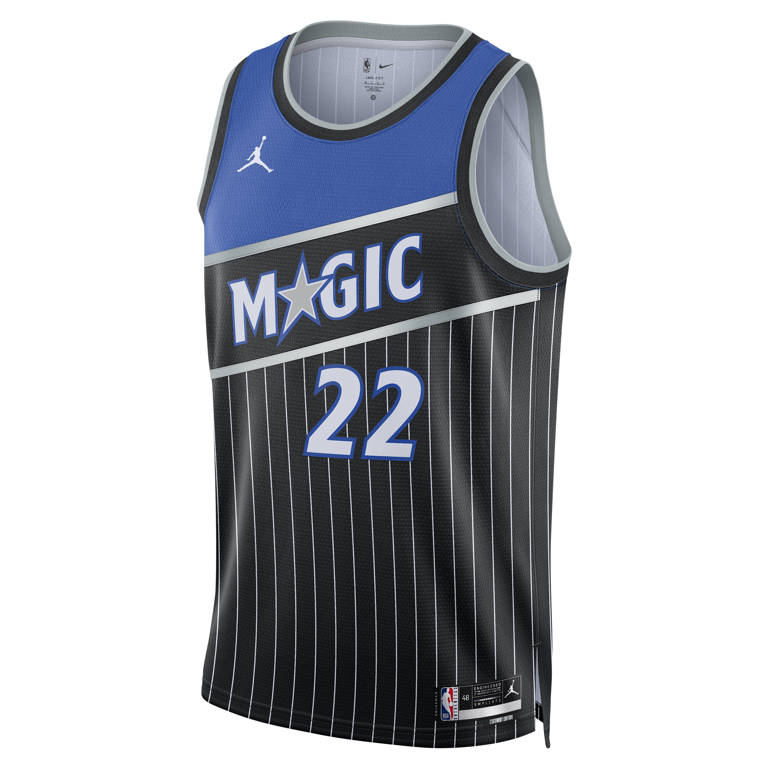 Orlando Magic Franz Wagner 2025/26 Statement Edition Nike Men's Dri-FIT NBA Swingman Jersey in Black | HM4880-011