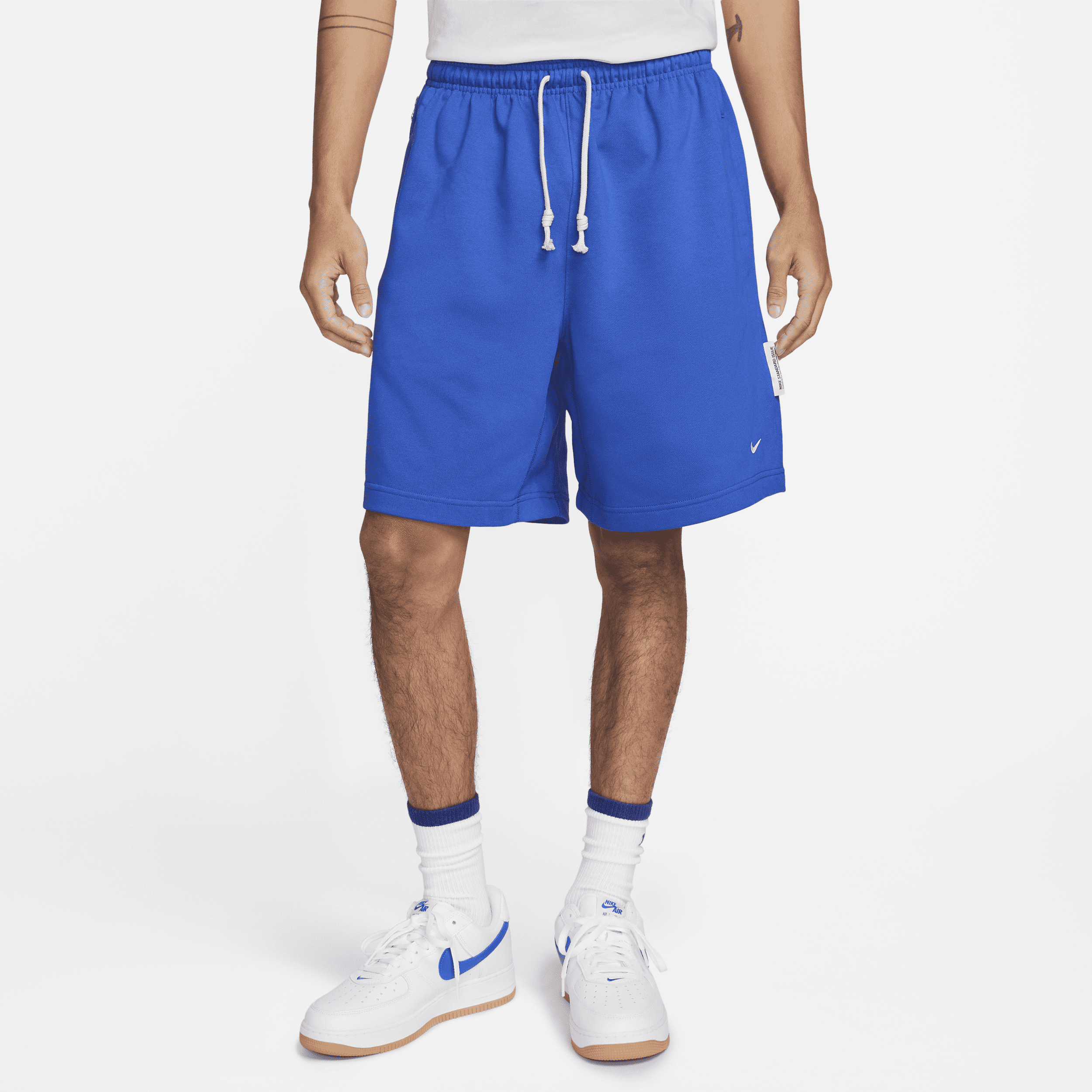 Nike Men's Standard Issue Dri-fit 8" Basketball Shorts In Blue