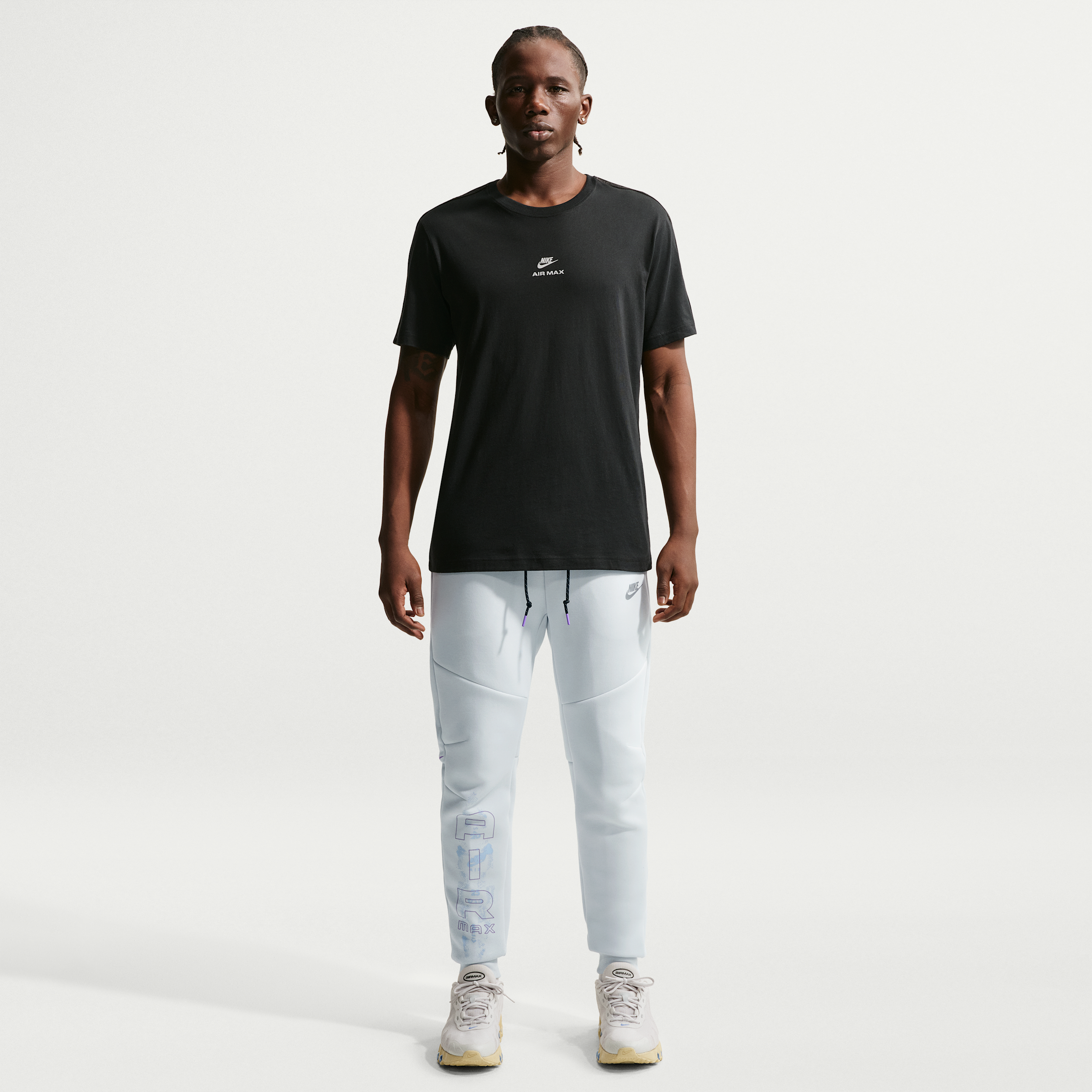 Nike Men's Tech Fleece Jogger Pants in White | IQ1012-107