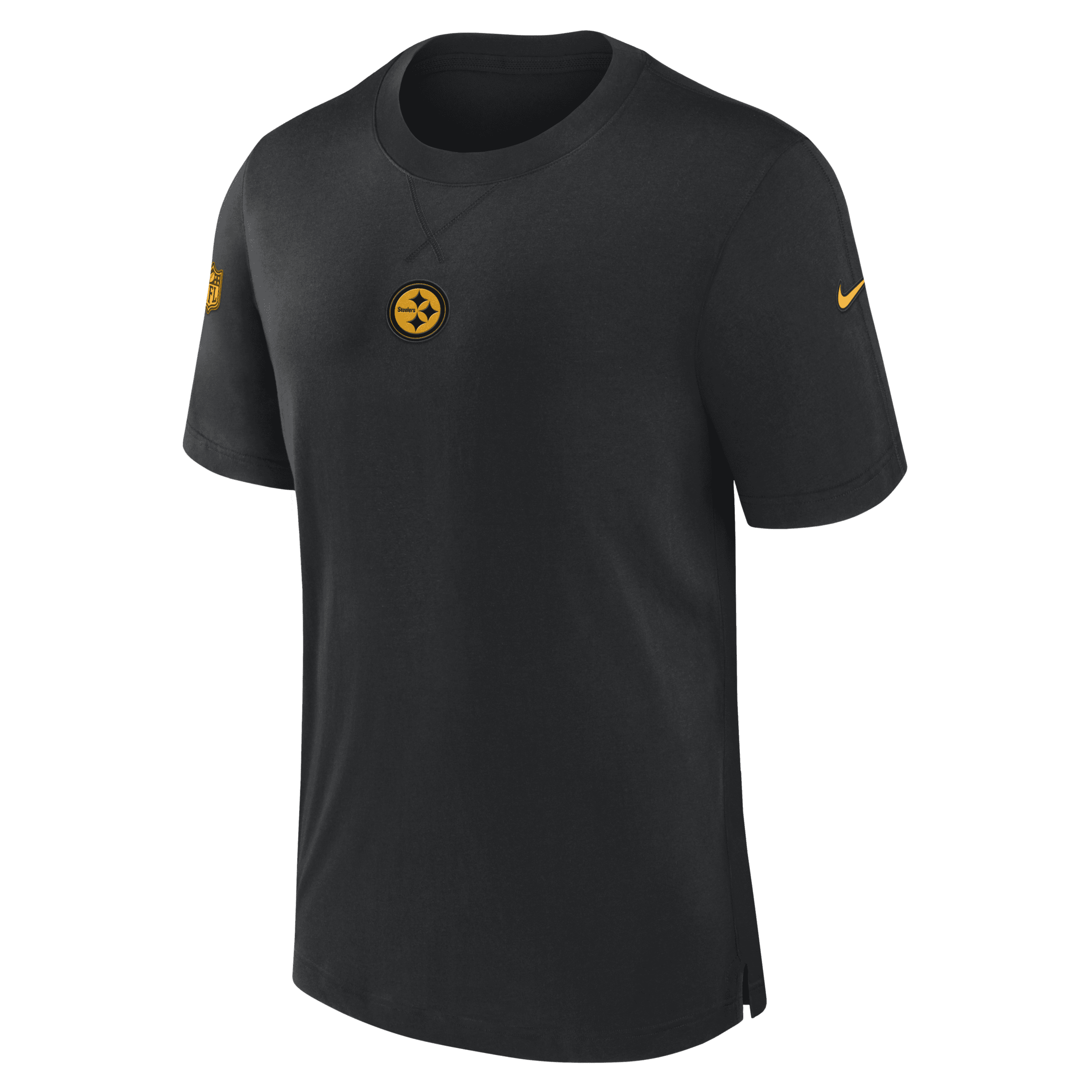 Men's Nike Black Pittsburgh Steelers 2023 Sideline Performance T-Shirt Size: Small