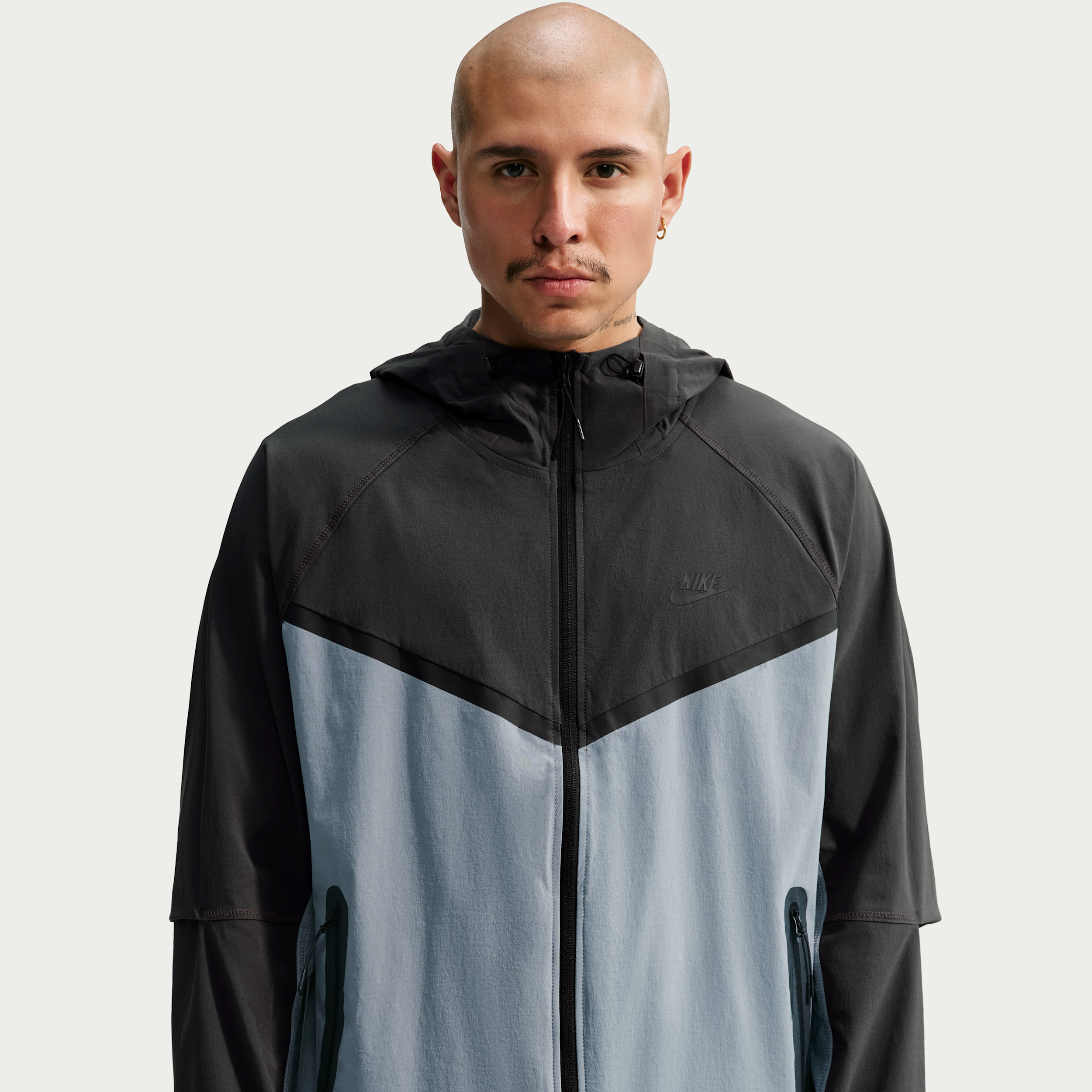 Nike Men's Tech Woven Jacket in Grey | HM7151-065