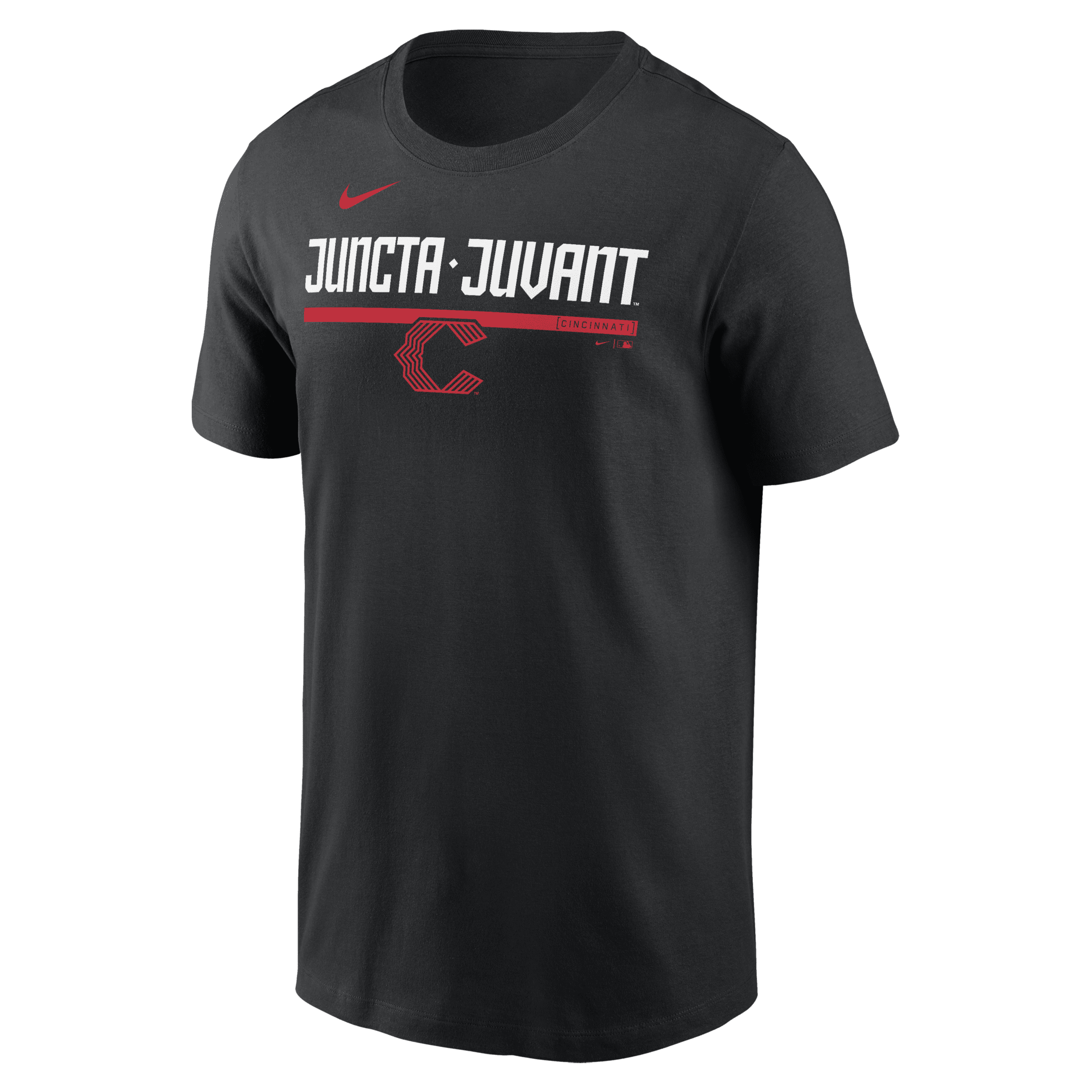 Nike Cincinnati Reds City Connect Speed  Men's Mlb T-shirt In Black