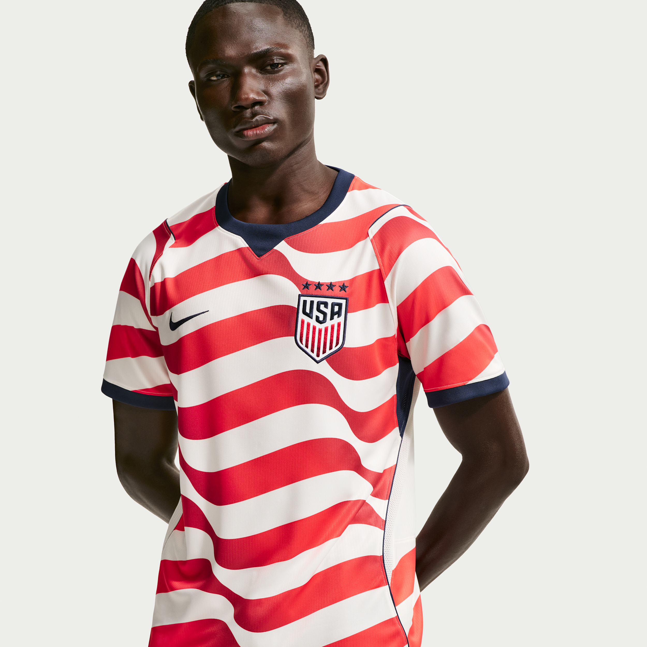 USWNT 2026 Stadium Home Nike Men's Dri-FIT Soccer Replica Jersey in White | IB5339-134