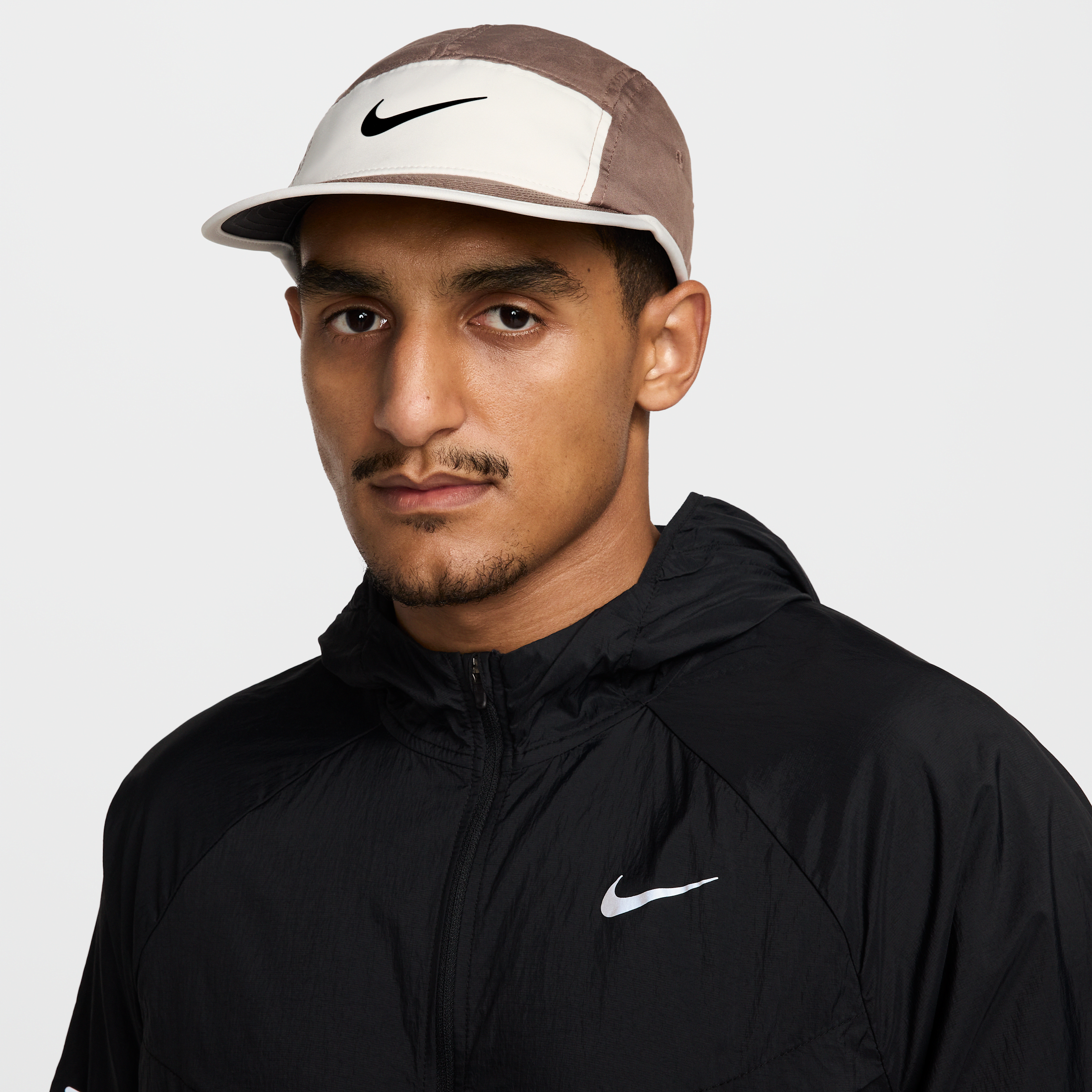 Nike Unisex Dri-fit Fly Unstructured Swoosh Cap In Brown