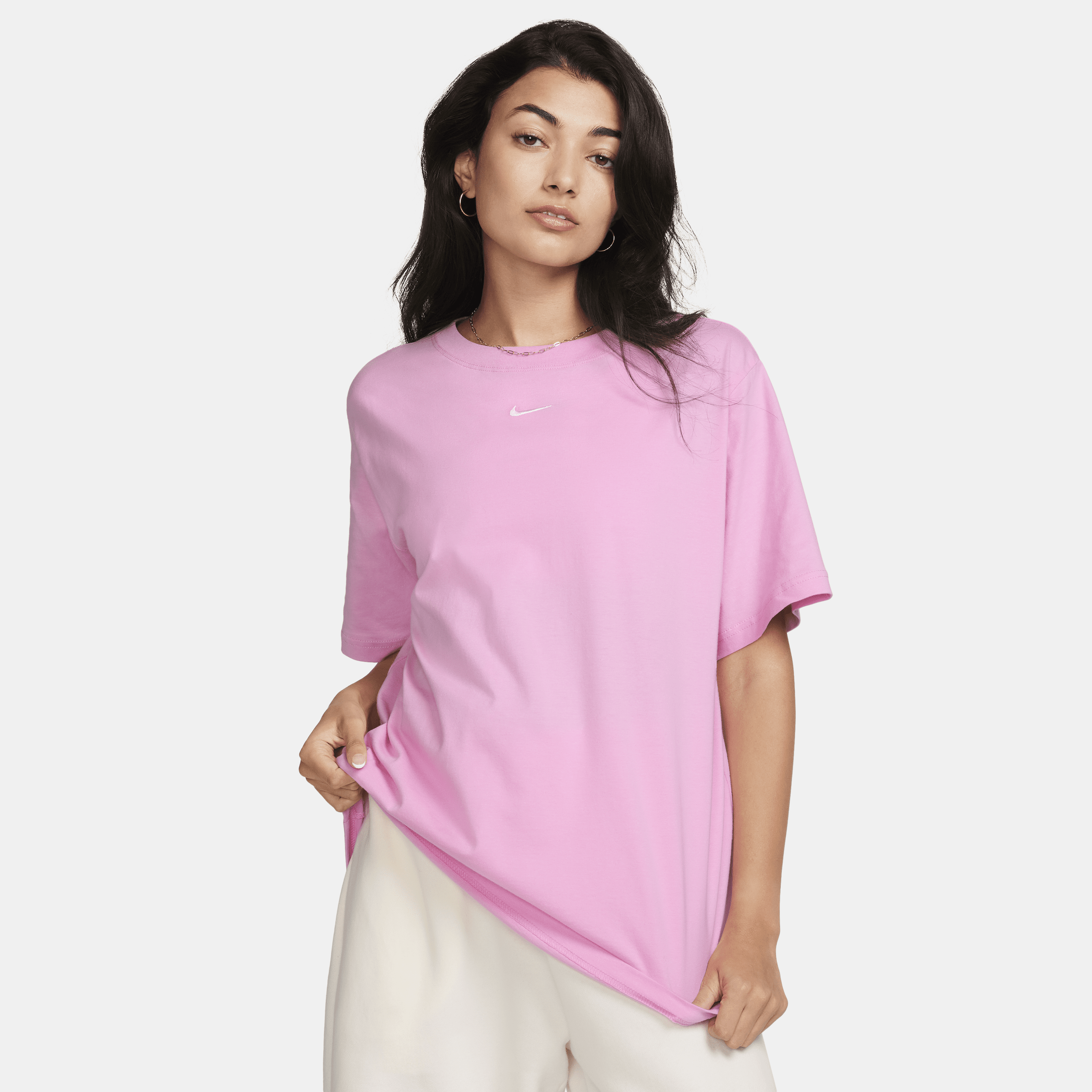 Nike Women's  Sportswear Essential T-shirt In Pink
