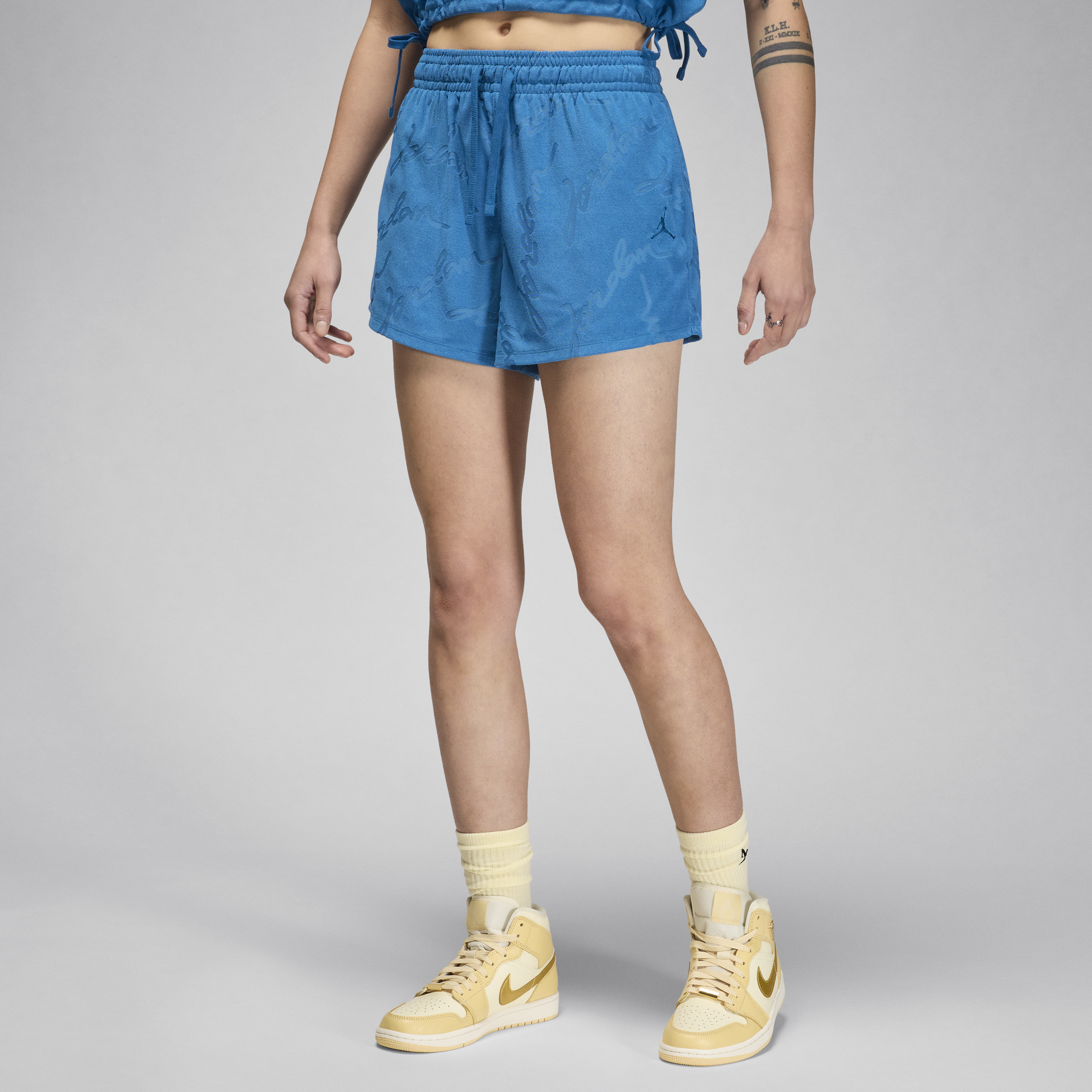 JORDAN WOMEN'S  KNIT SHORTS,1015212053