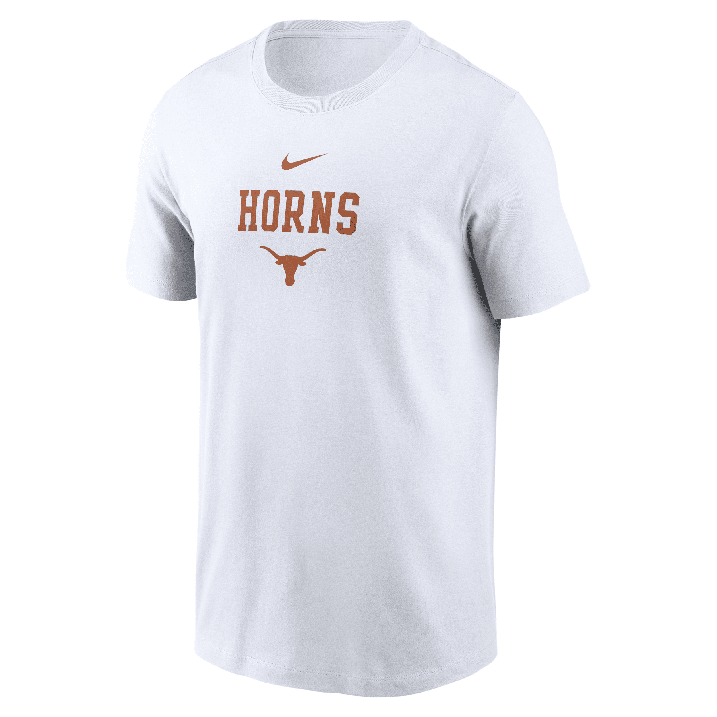Nike Texas 2-hit Stacked Men's College T-shirt In White