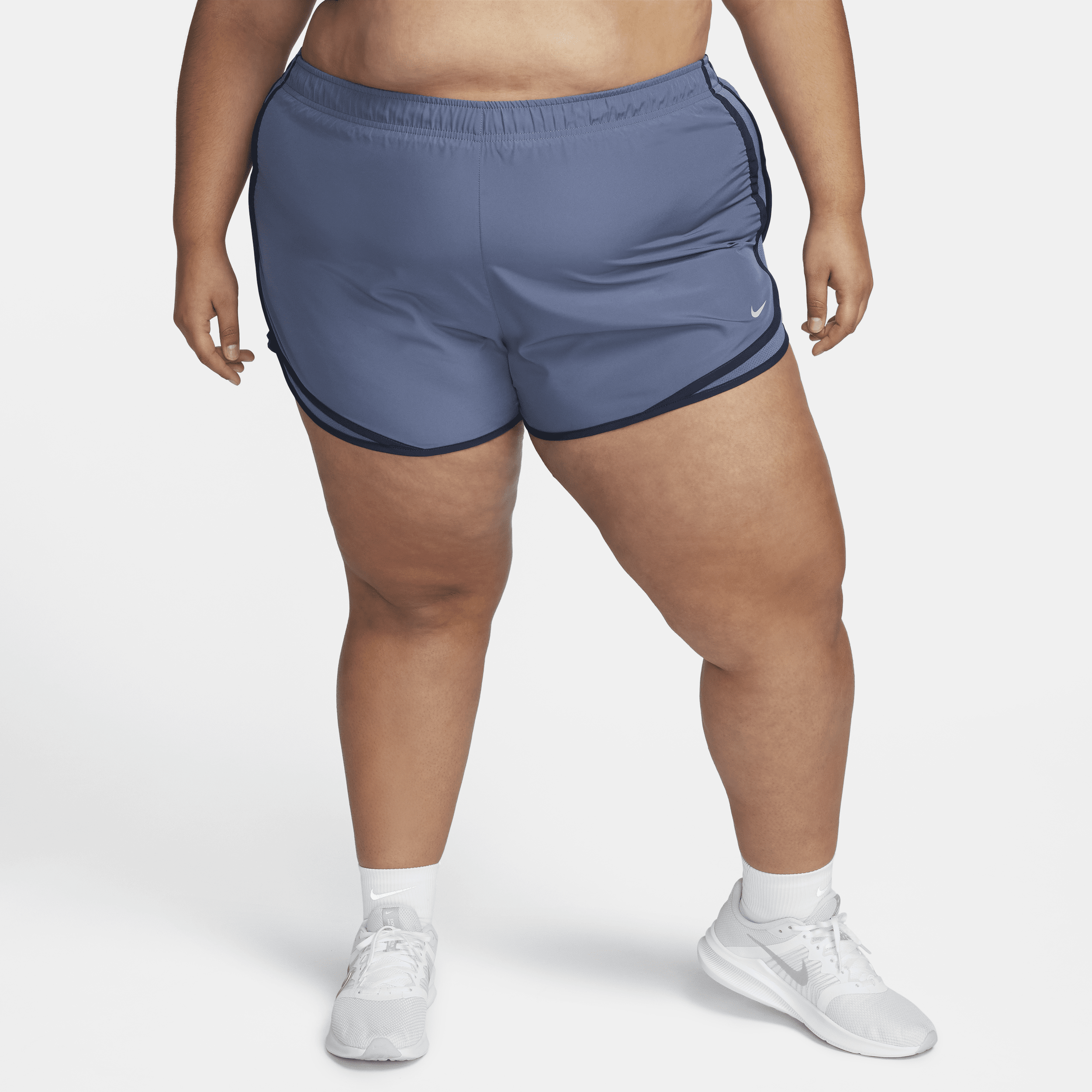 Nike Women's Tempo Running Shorts (plus Size) In Blue