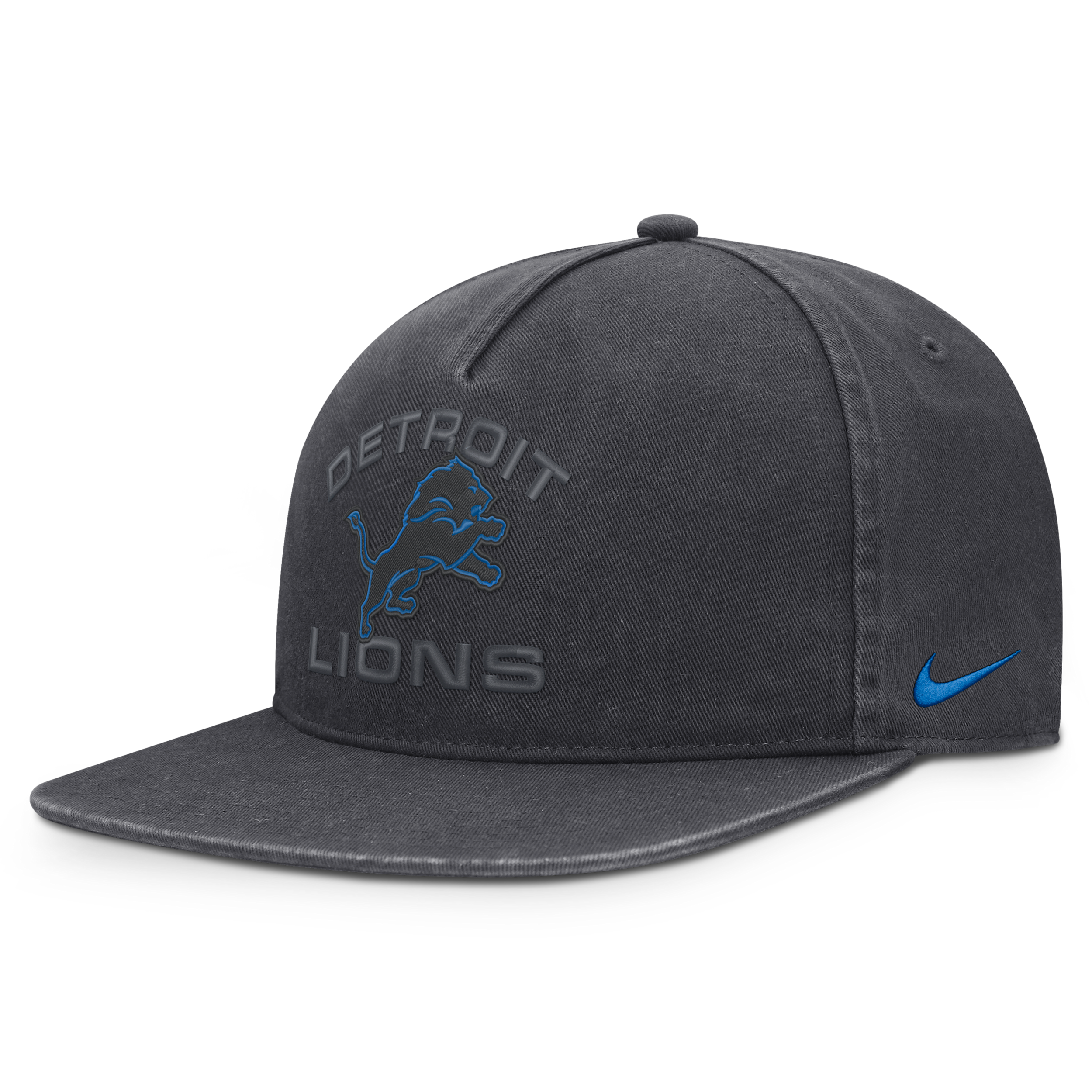 Detroit Lions Primetime Pro Nike Men's NFL Adjustable Hat in Grey | NF5706F9J-6CZ