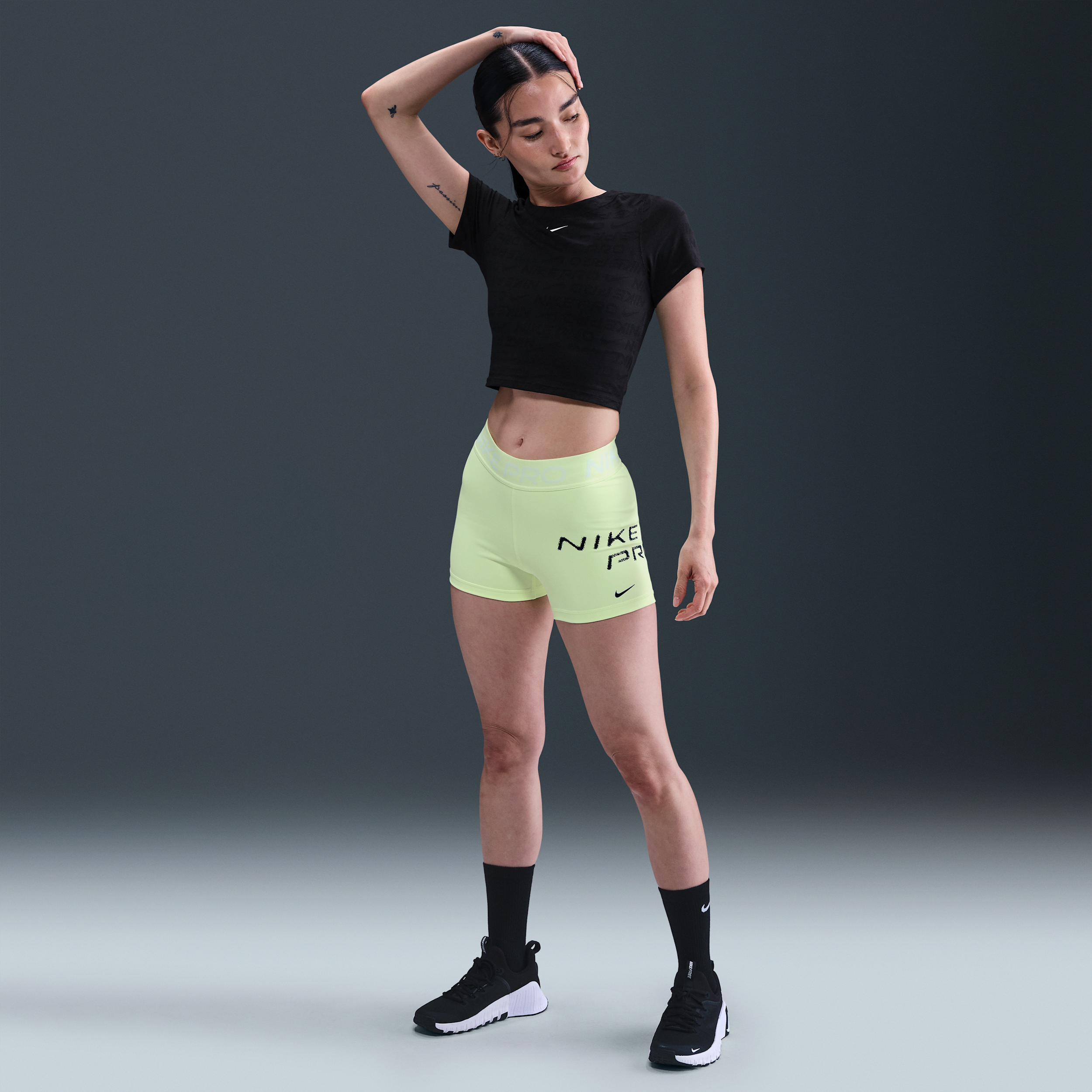 Nike Women's Pro 365 Mid-rise 3" Shorts