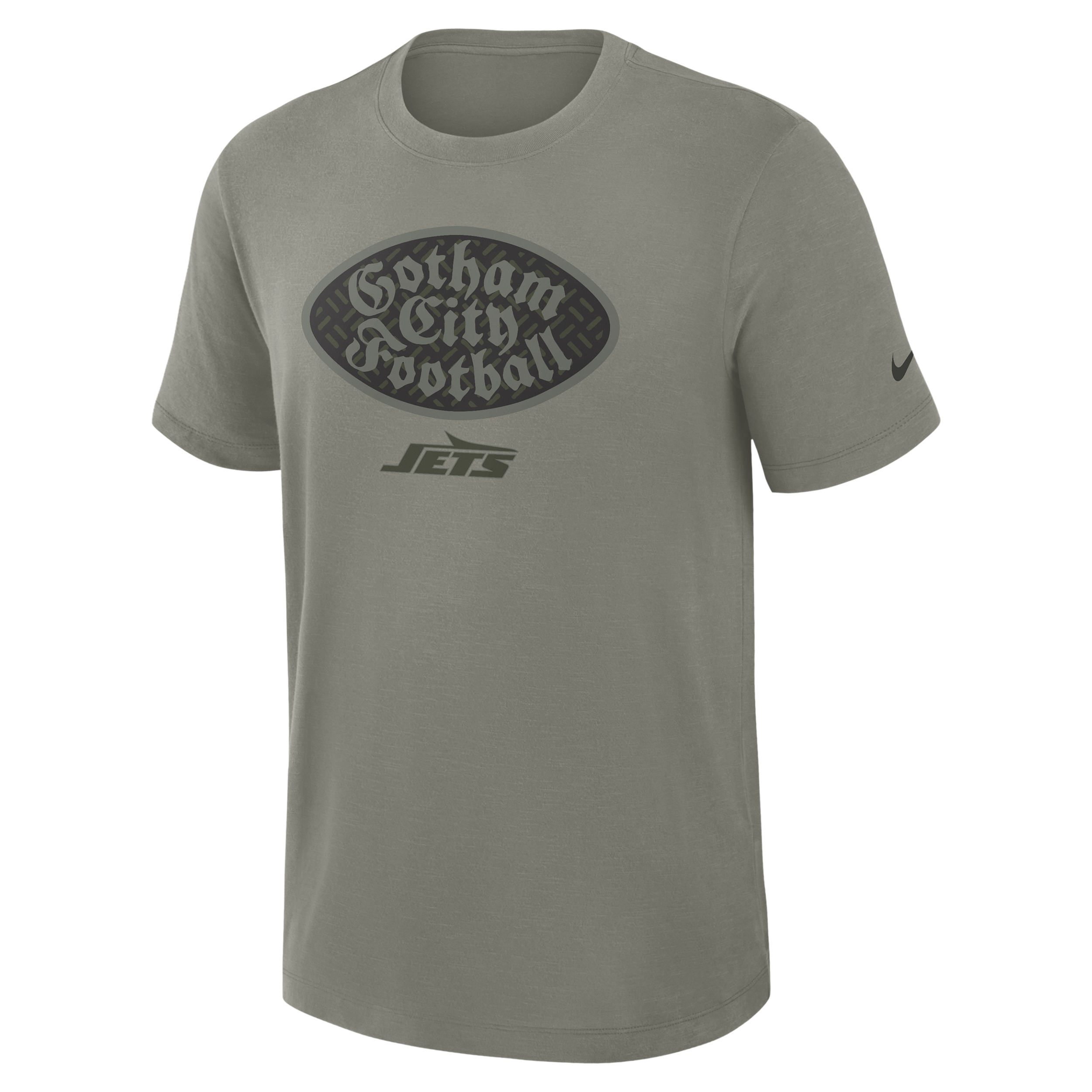 Nike New York Jets Rivalries Collection Slub  Men's Dri-fit Nfl T-shirt In Blue