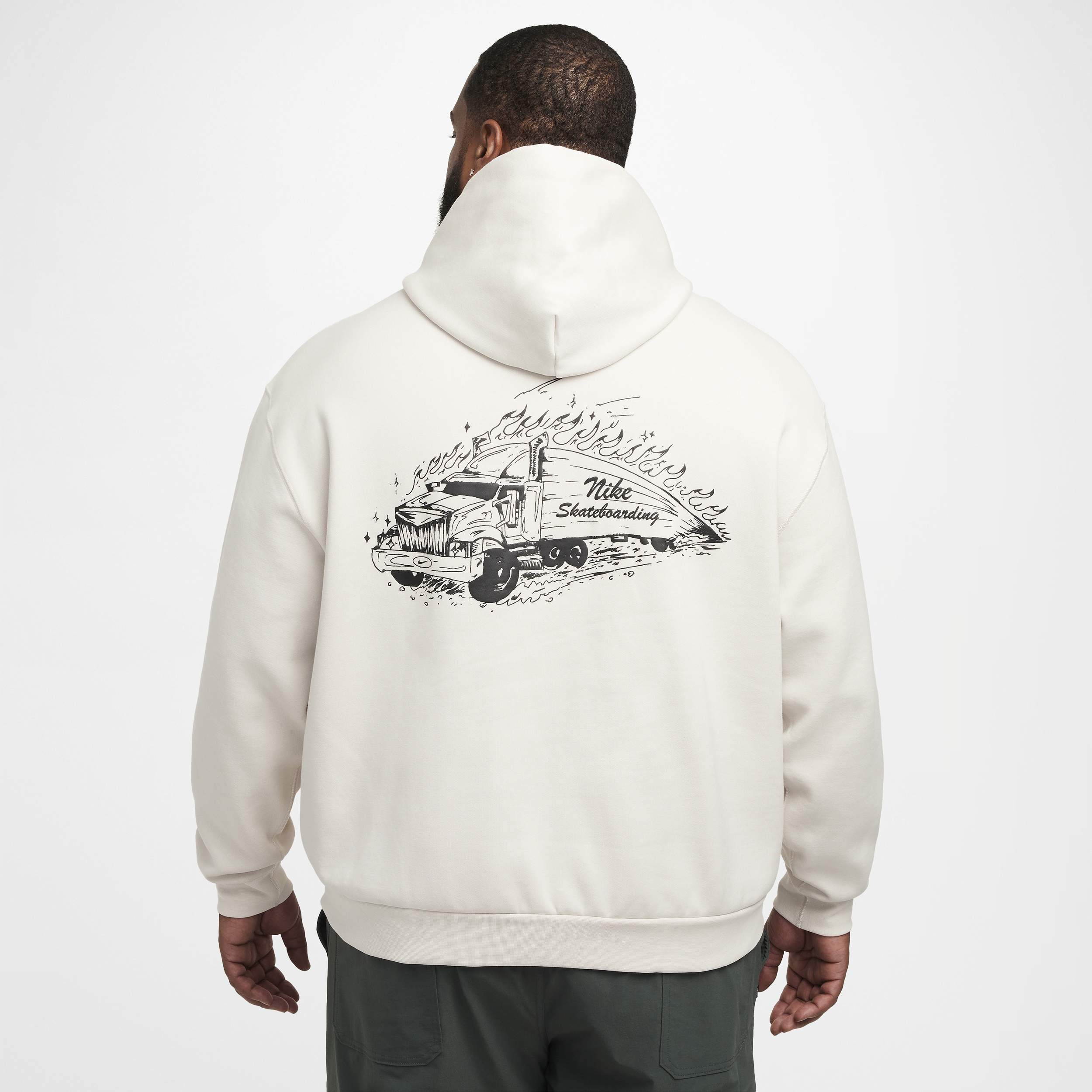 Nike Unisex  Sb Skate Fleece Hoodie In Brown