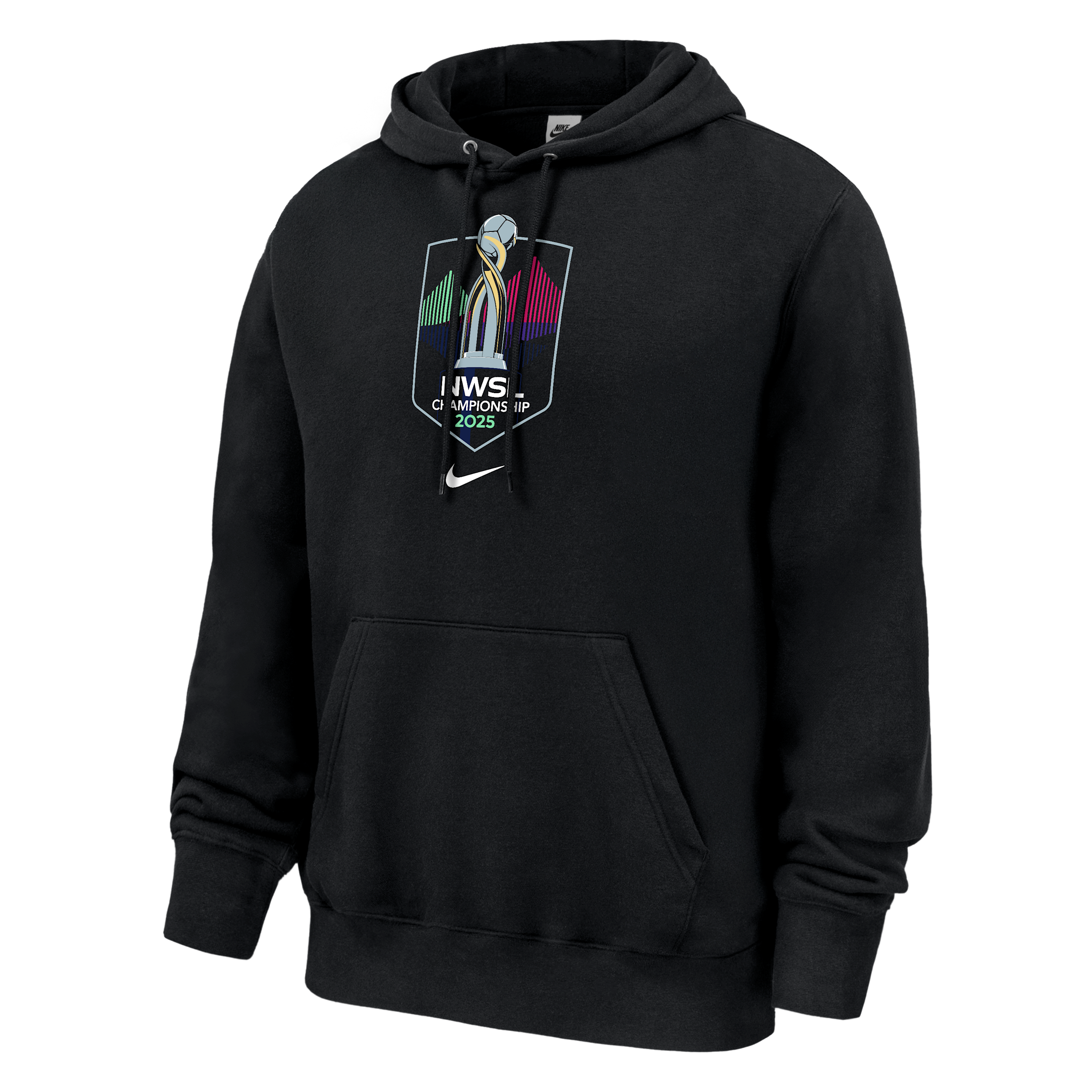 Nike Nwsl Championship Club Fleece  Unisex Pullover Hoodie In Black