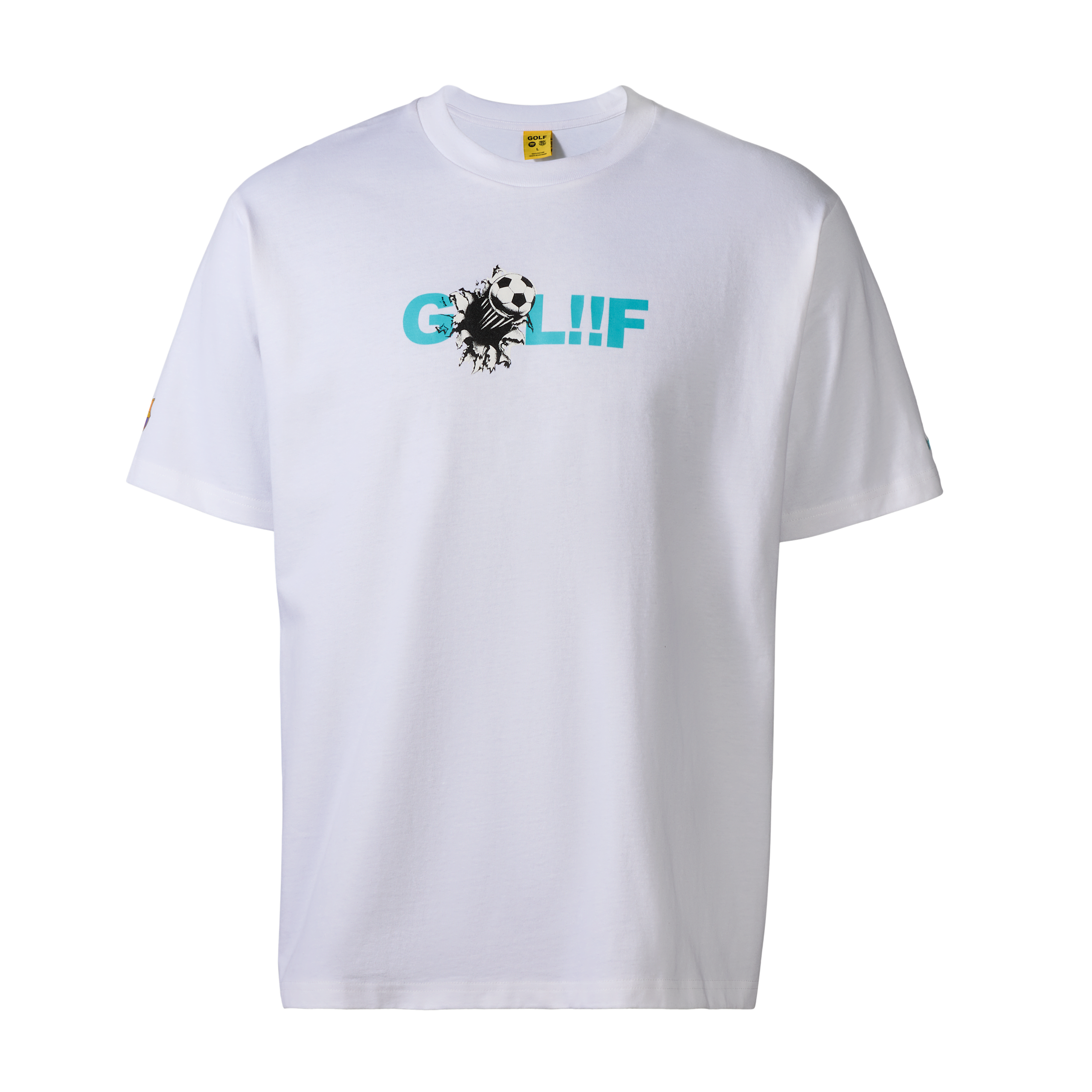 FC Barcelona x GOLF WANG Nike Men's Dri-FIT Soccer Top in White | JU6797-100