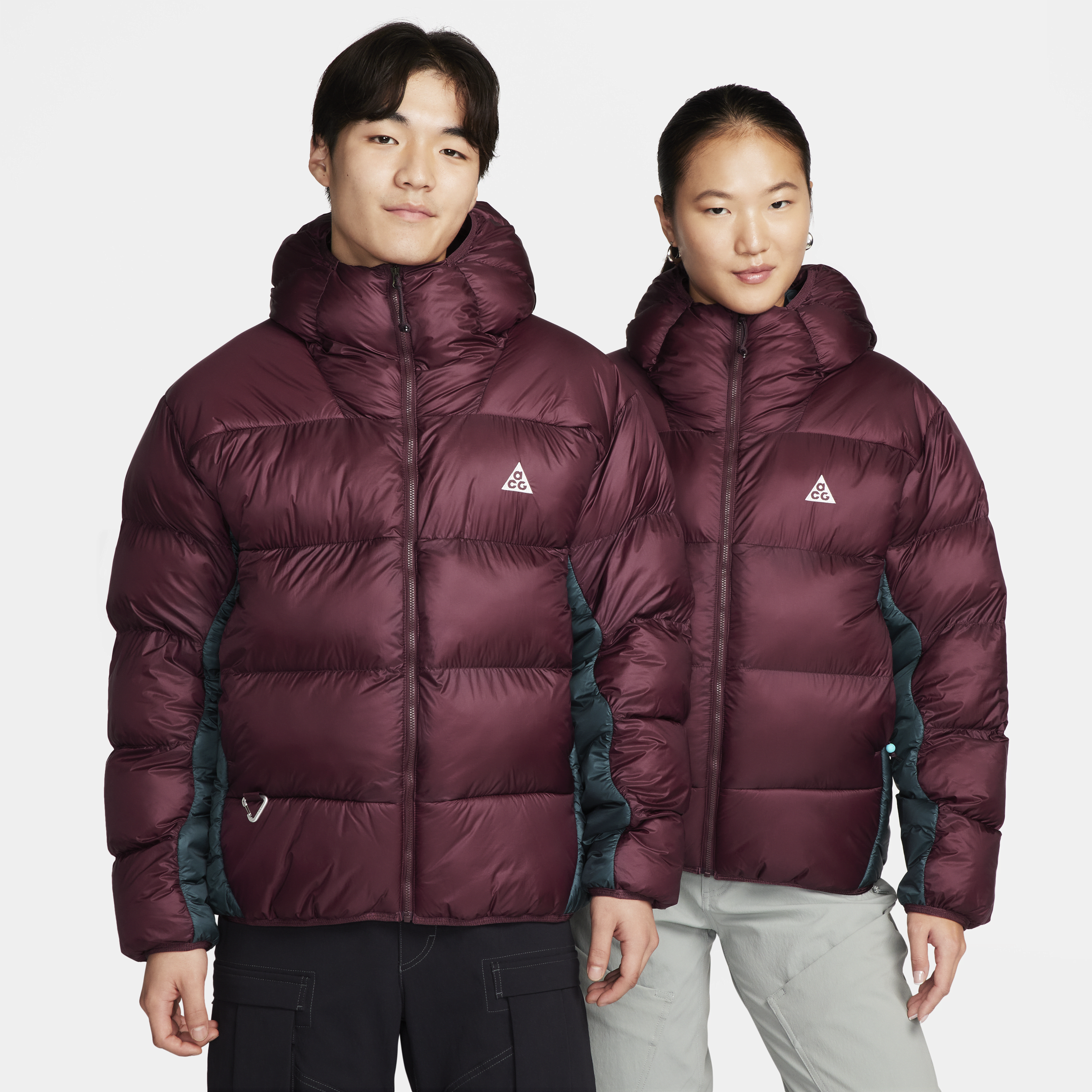 Shop Nike Unisex Therma-fit Adv Acg "lunar Lake" Puffer Jacket In Red