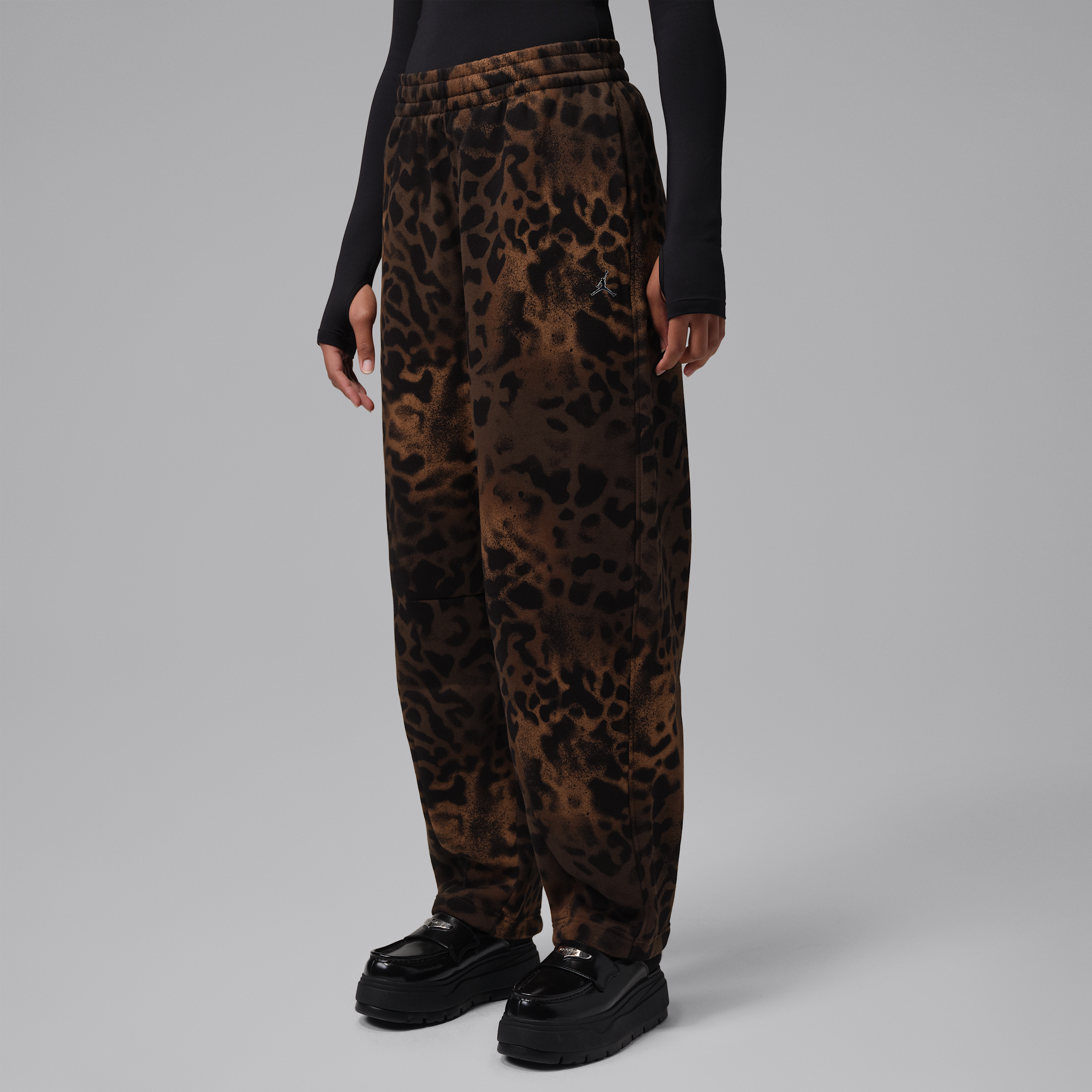 Women's Jordan Brooklyn Fleece Pants in Brown | IX6902-281