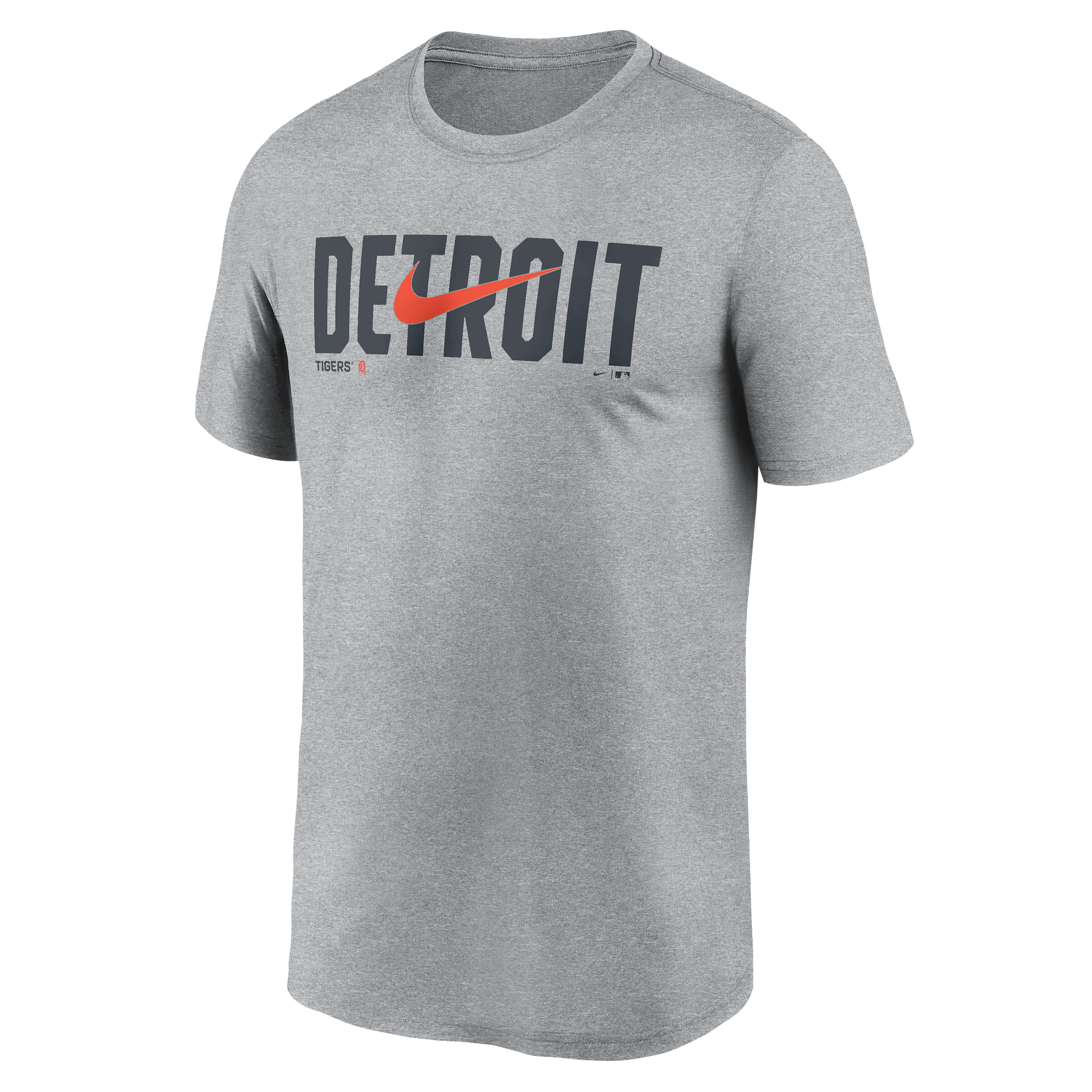 Detroit Tigers Swoosh Legend Nike Men's Dri-FIT MLB T-Shirt in Grey | NKGK06GDG-RSQ
