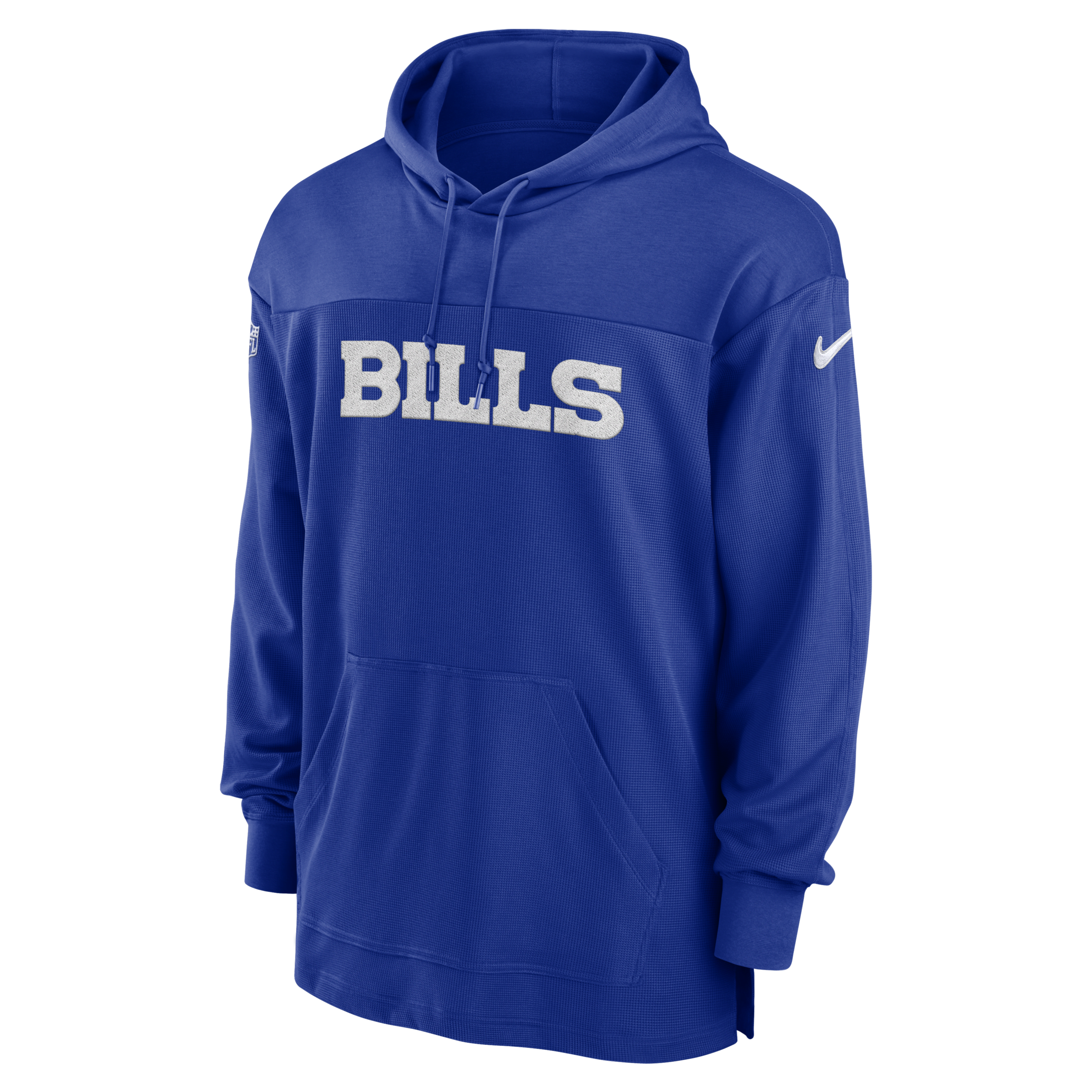 Shop Nike Buffalo Bills Sideline  Men's Dri-fit Nfl Long-sleeve Hooded Top In Blue