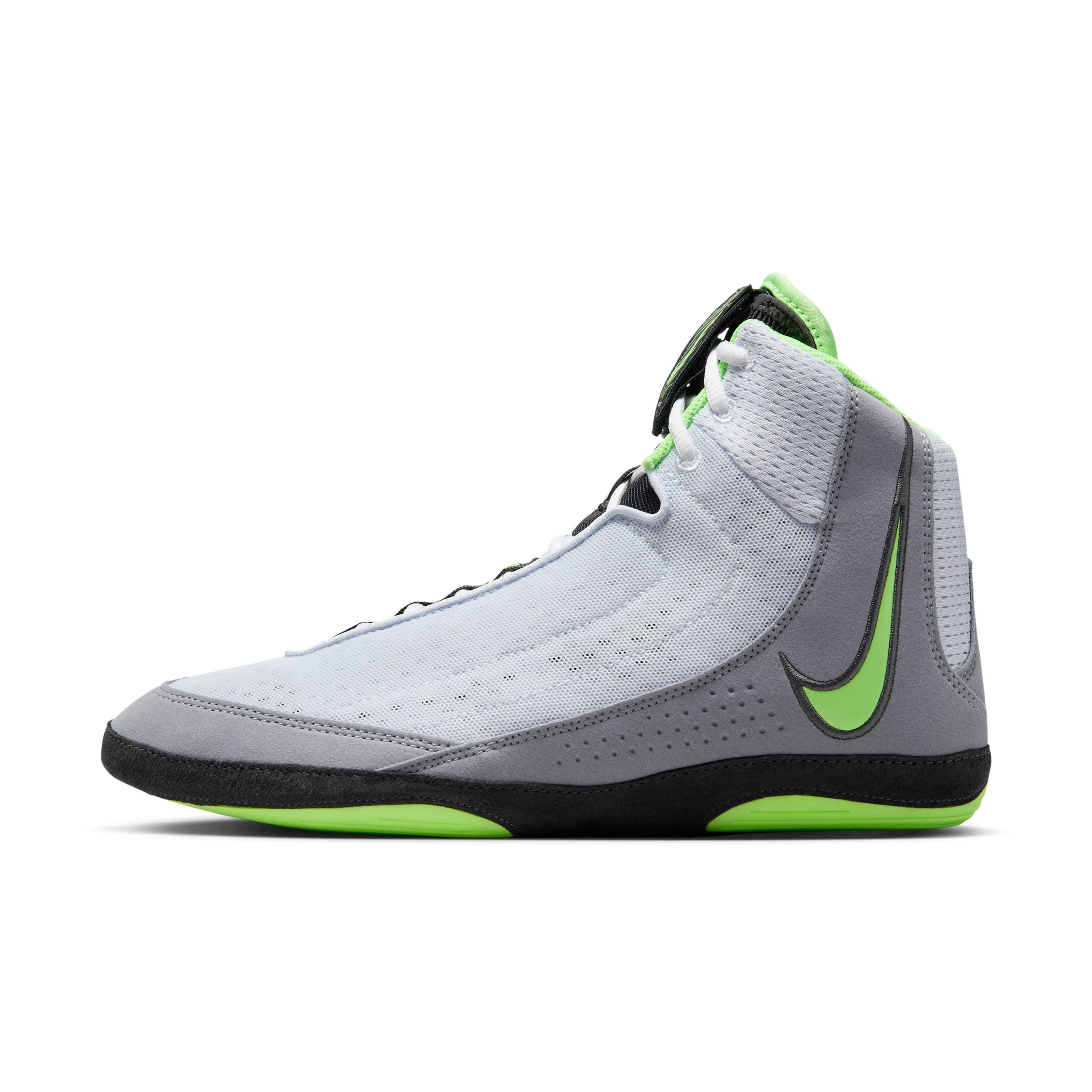 Nike Men's Inflict 4 Wrestling Shoes in Grey | HM9674-002