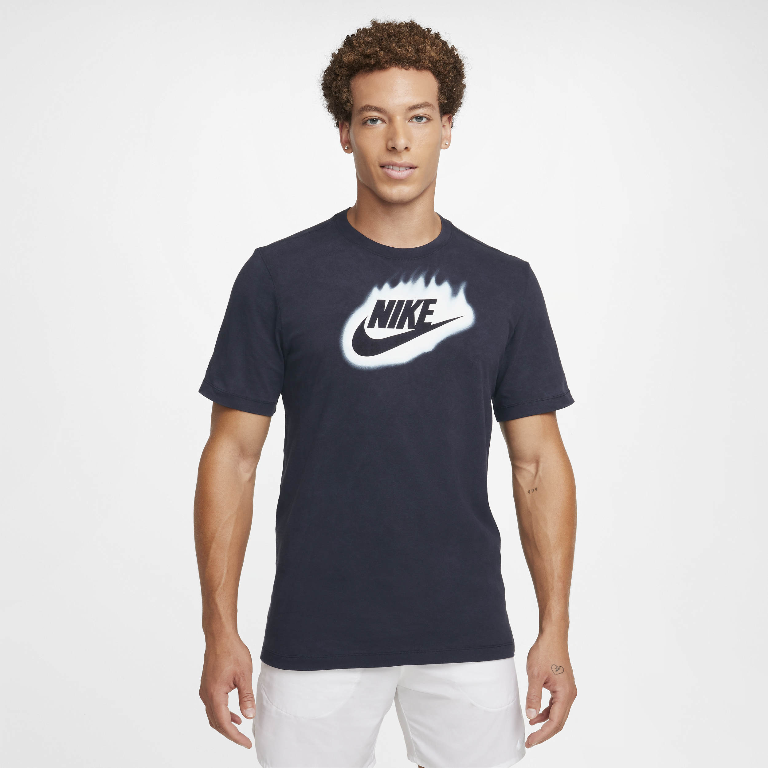 Nike Men's Running T-shirt In Black