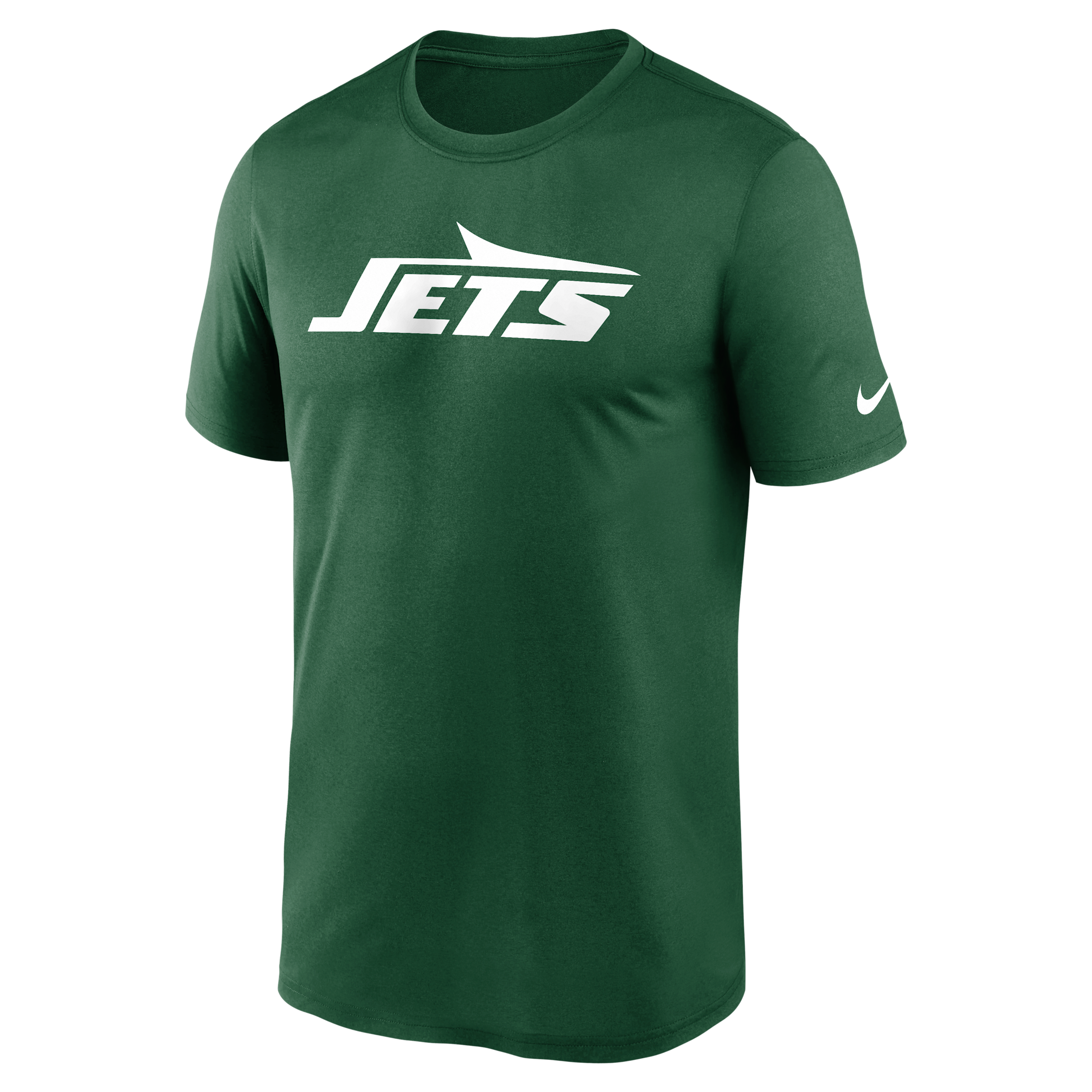 New York Jets Primetime Legend Logo Nike Men's Dri-FIT NFL T-Shirt in Green | NKGK3PC72-CX5