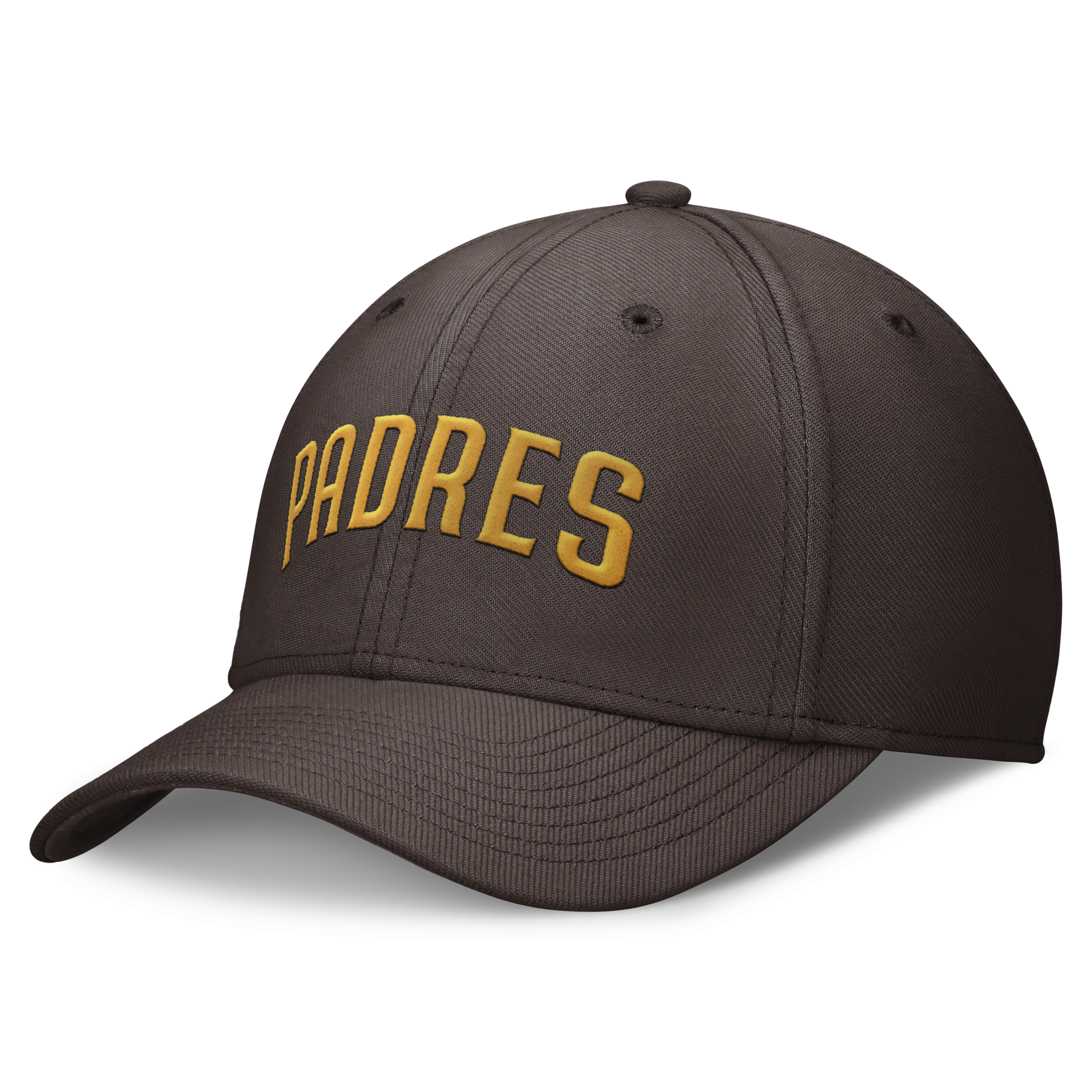 Shop Nike San Diego Padres Evergreen Swoosh  Men's Dri-fit Mlb Hat In Brown