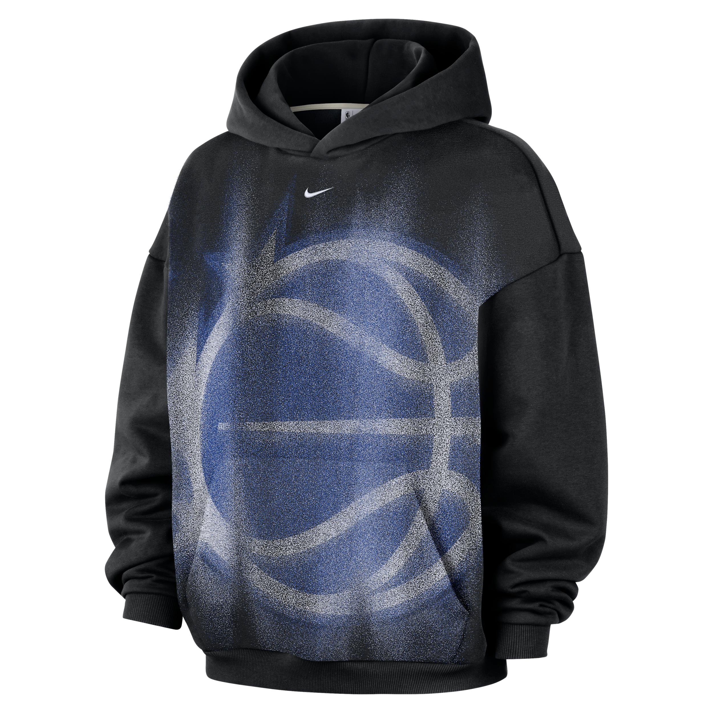 Orlando Magic Standard Issue Nike Men's NBA Fleece Basketball Hoodie in Black | IQ2568-010