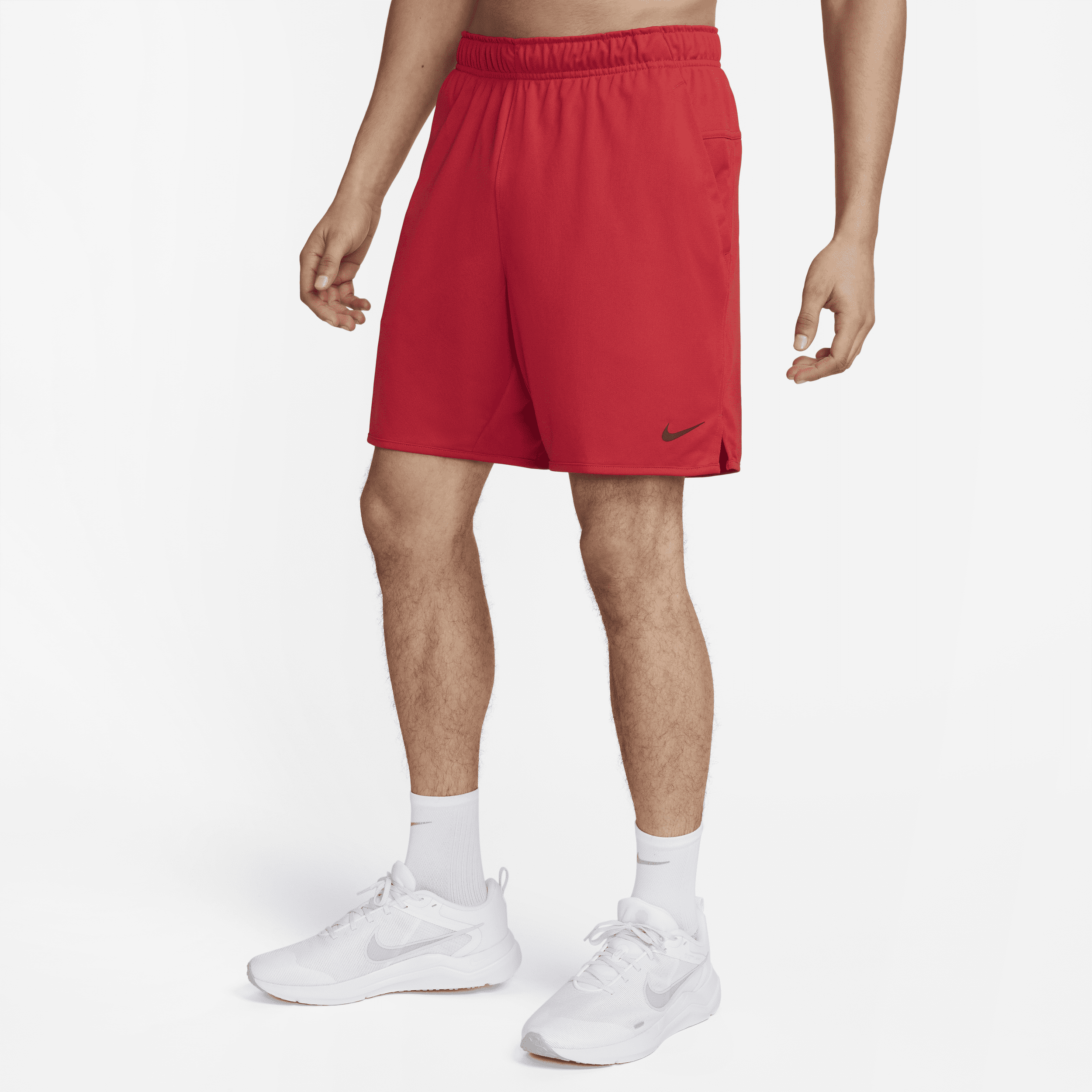 Nike Men's Totality Dri-fit 7" Unlined Versatile Shorts In Red
