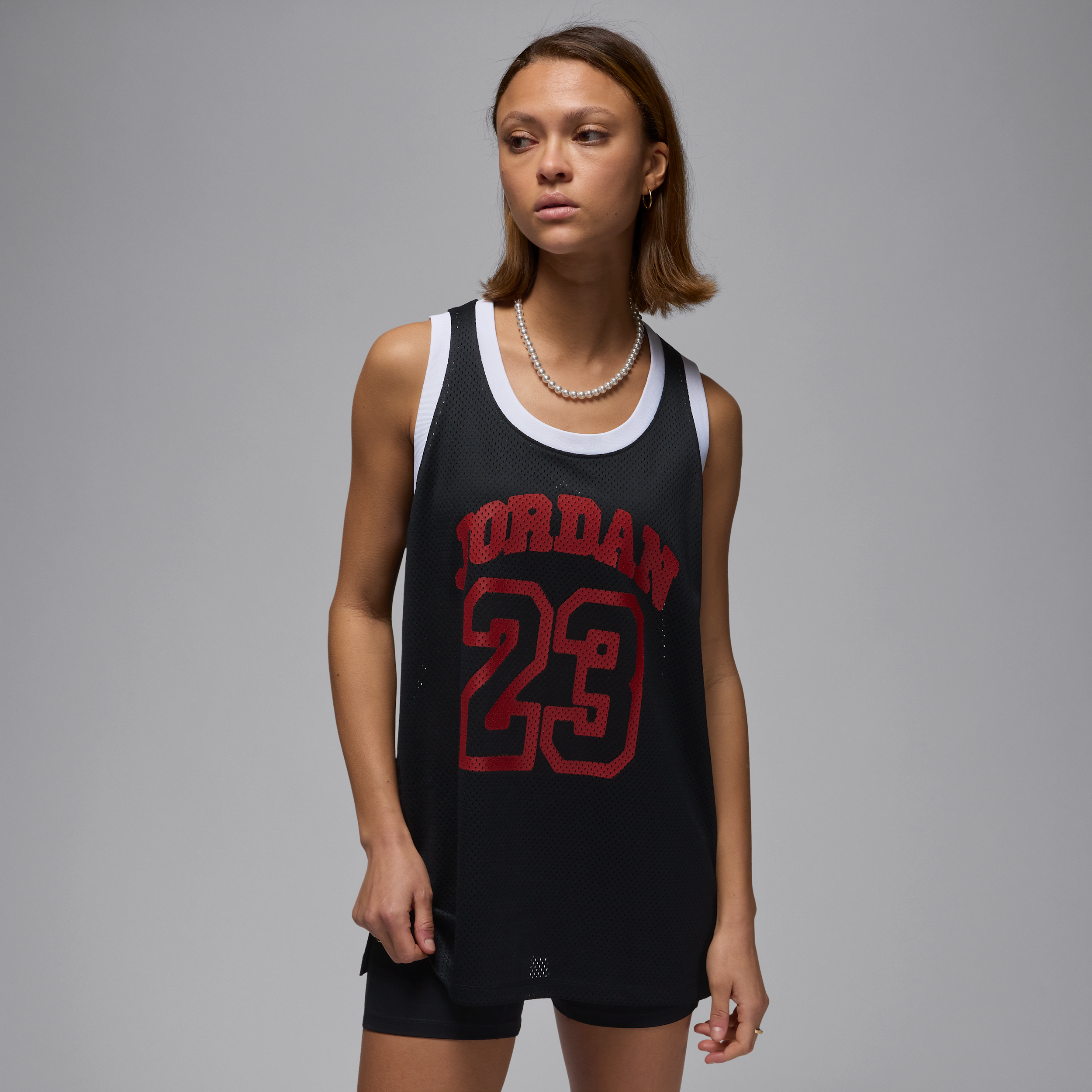Shop Jordan Women's Jersey In Black