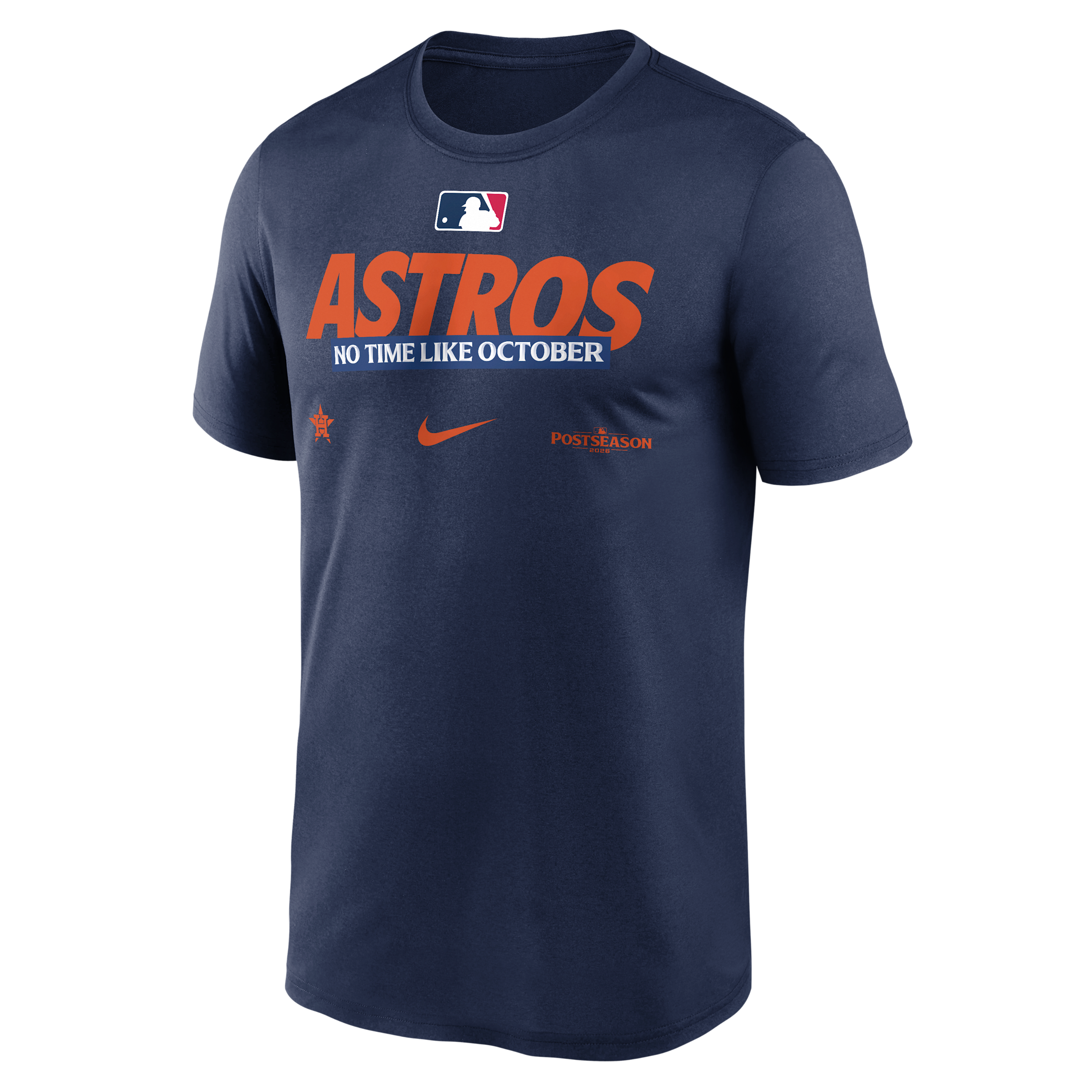 Houston Astros 2026 Postseason Authentic Collection Legend Nike Men's Dri-FIT MLB T-Shirt in Blue | NKGK44BHUW-D28