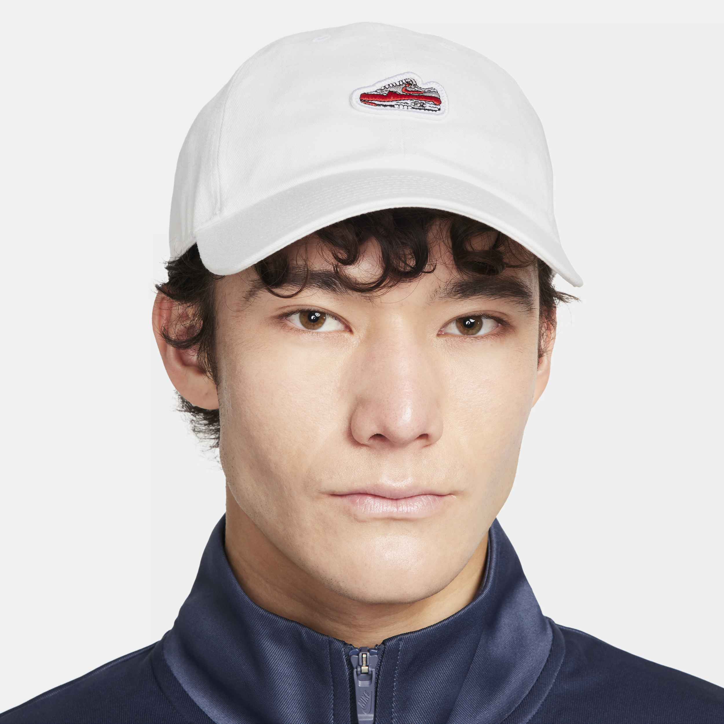 Shop Nike Unisex Club Unstructured "air Max 1" Cap In White