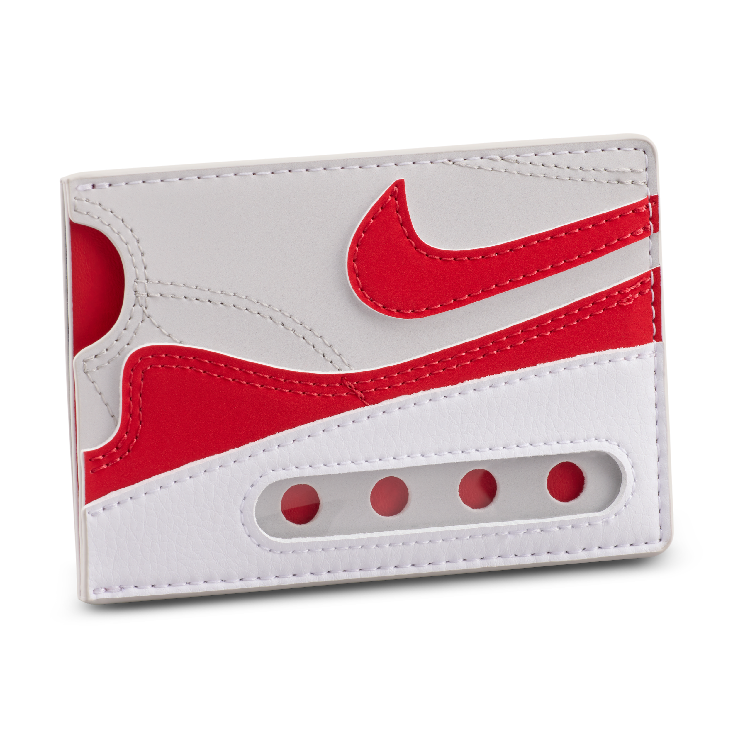 Nike Unisex Icon Air Max Card Wallet In Gray