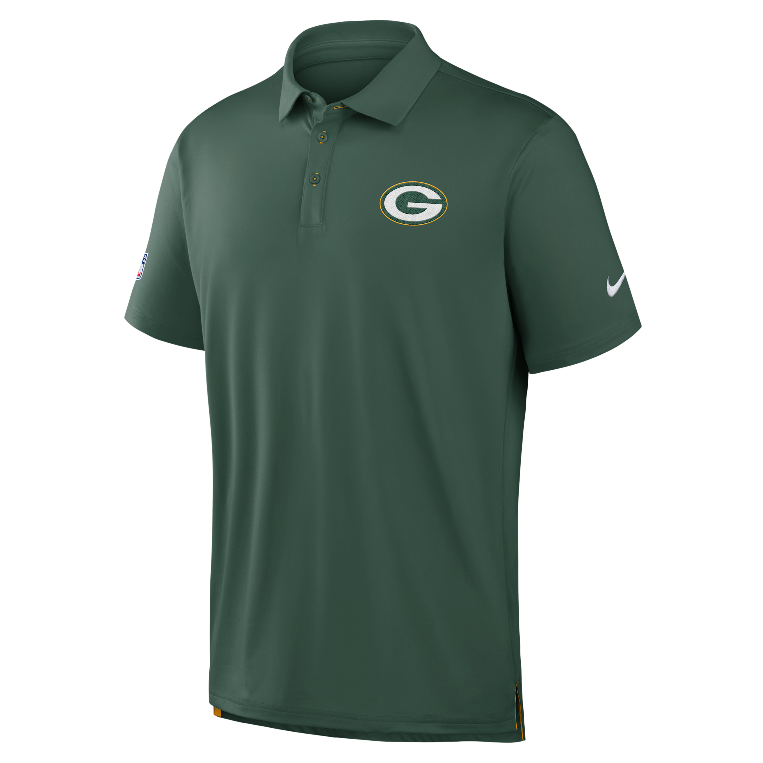 Green Bay Packers Tour Nike Men's Dri-FIT NFL Polo in Green | 04PF063K7T-3N3