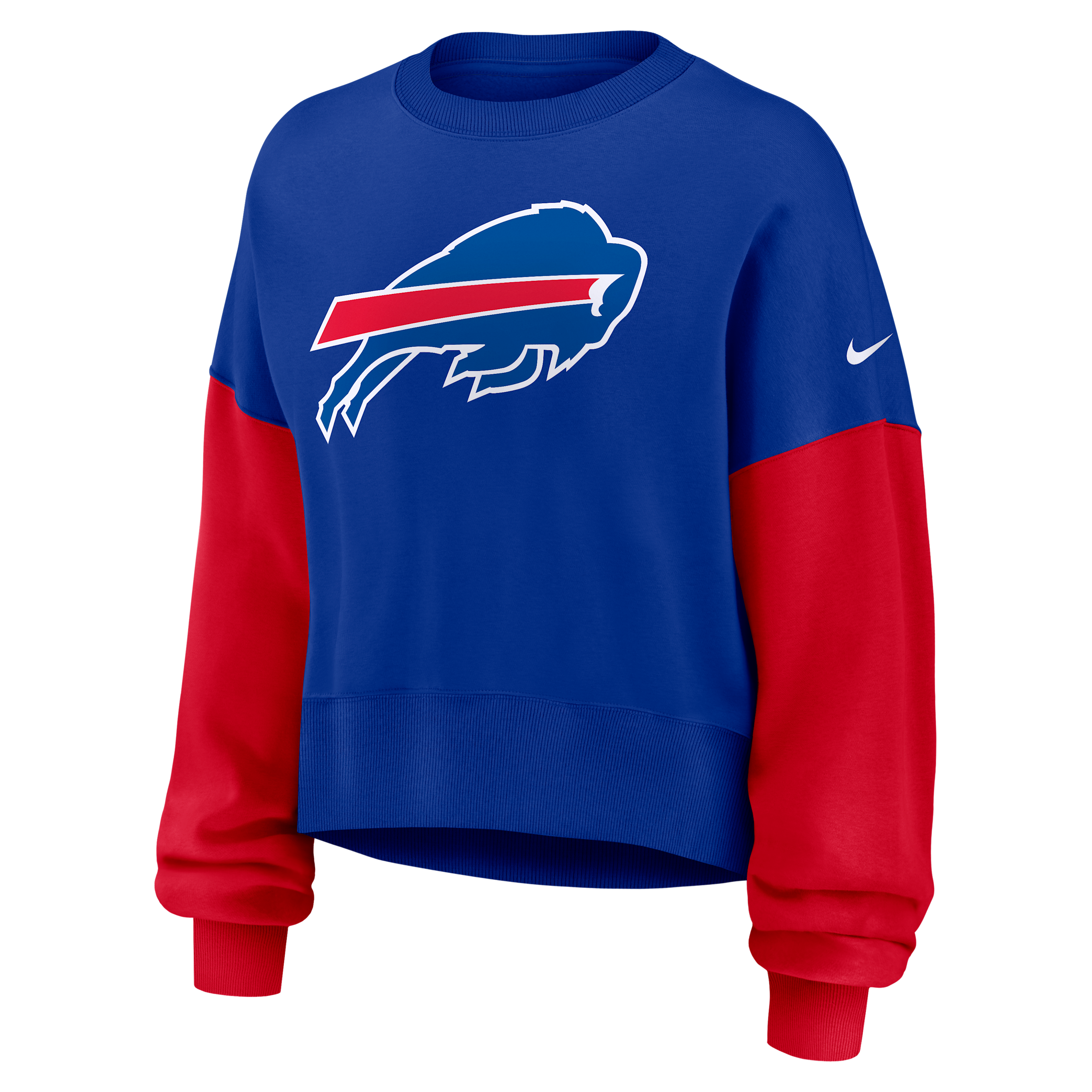 Nike Buffalo Bills Women's Nfl Pullover Crew In Blue