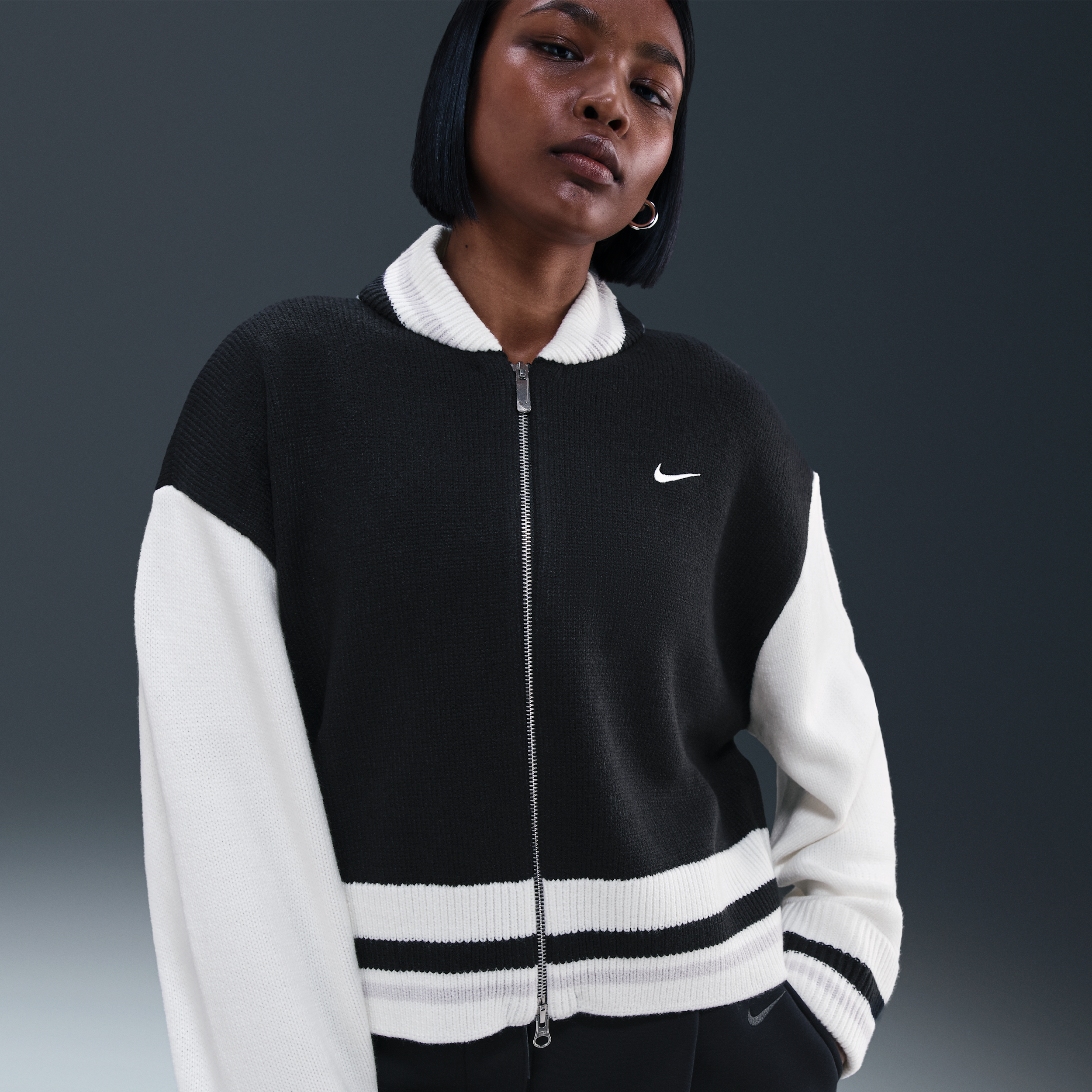 Nike Women's  Sportswear Cardigan In Black