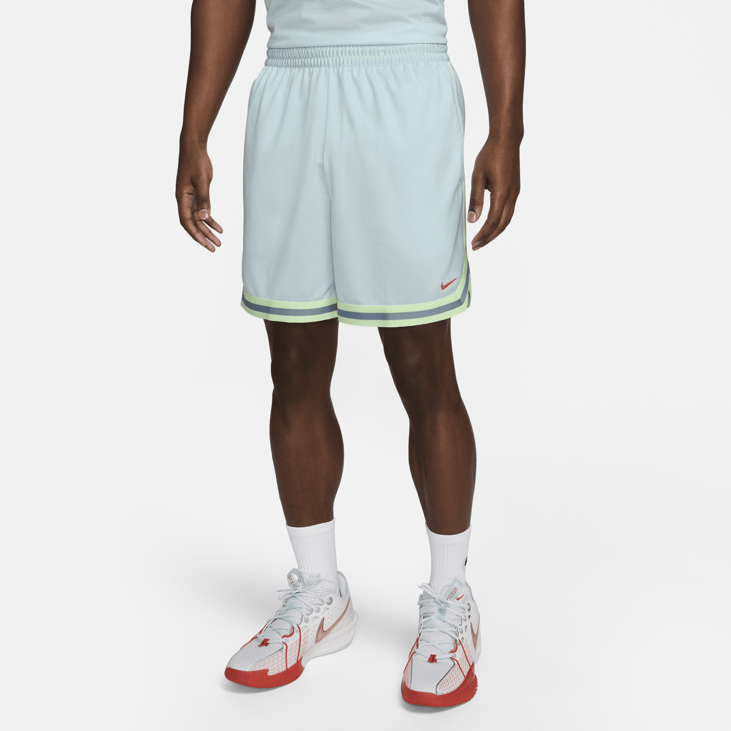 Shop Nike Men's Dna Dri-fit 6" Basketball Shorts In Blue