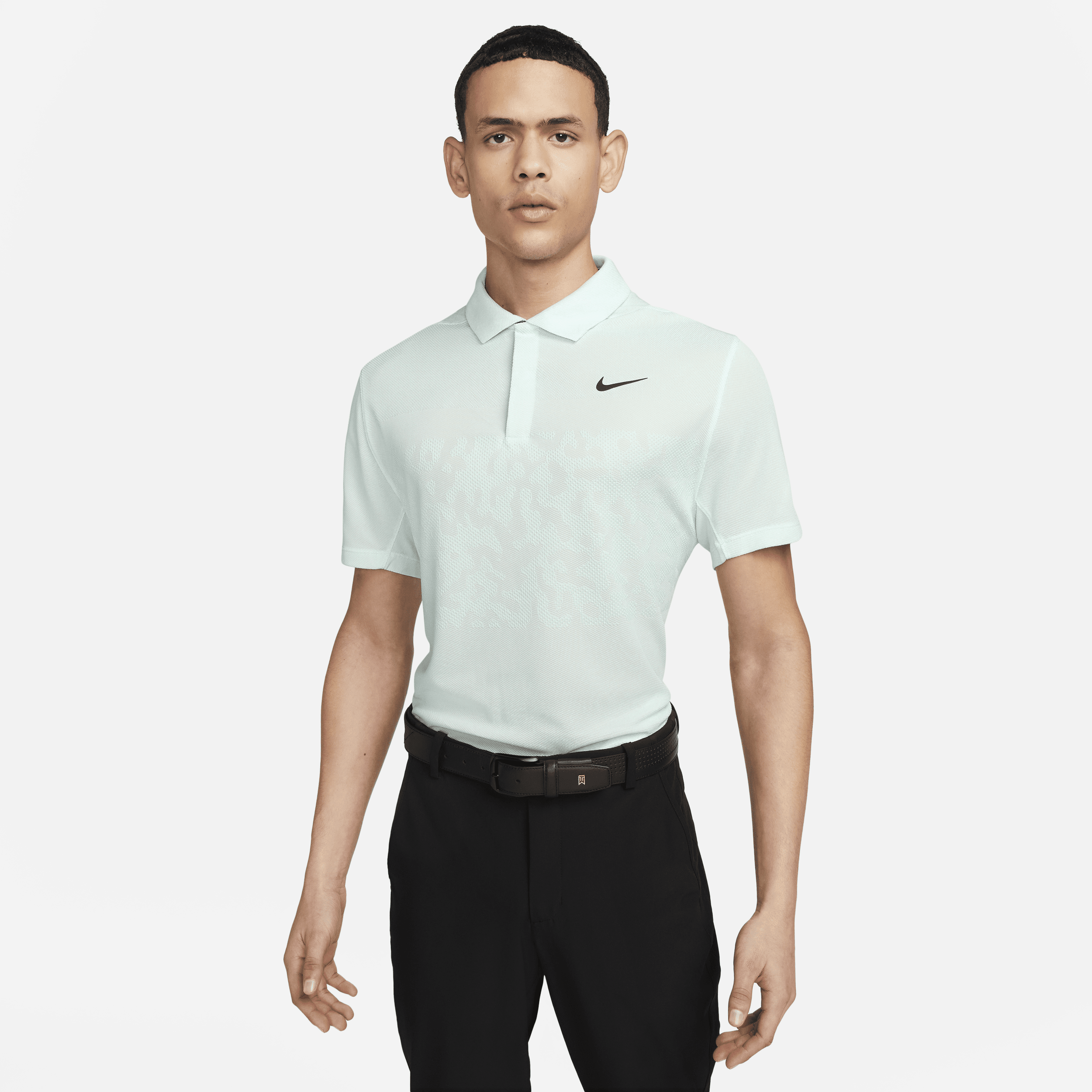 Nike Men's Dri-fit Adv Tiger Woods Golf Polo In Green