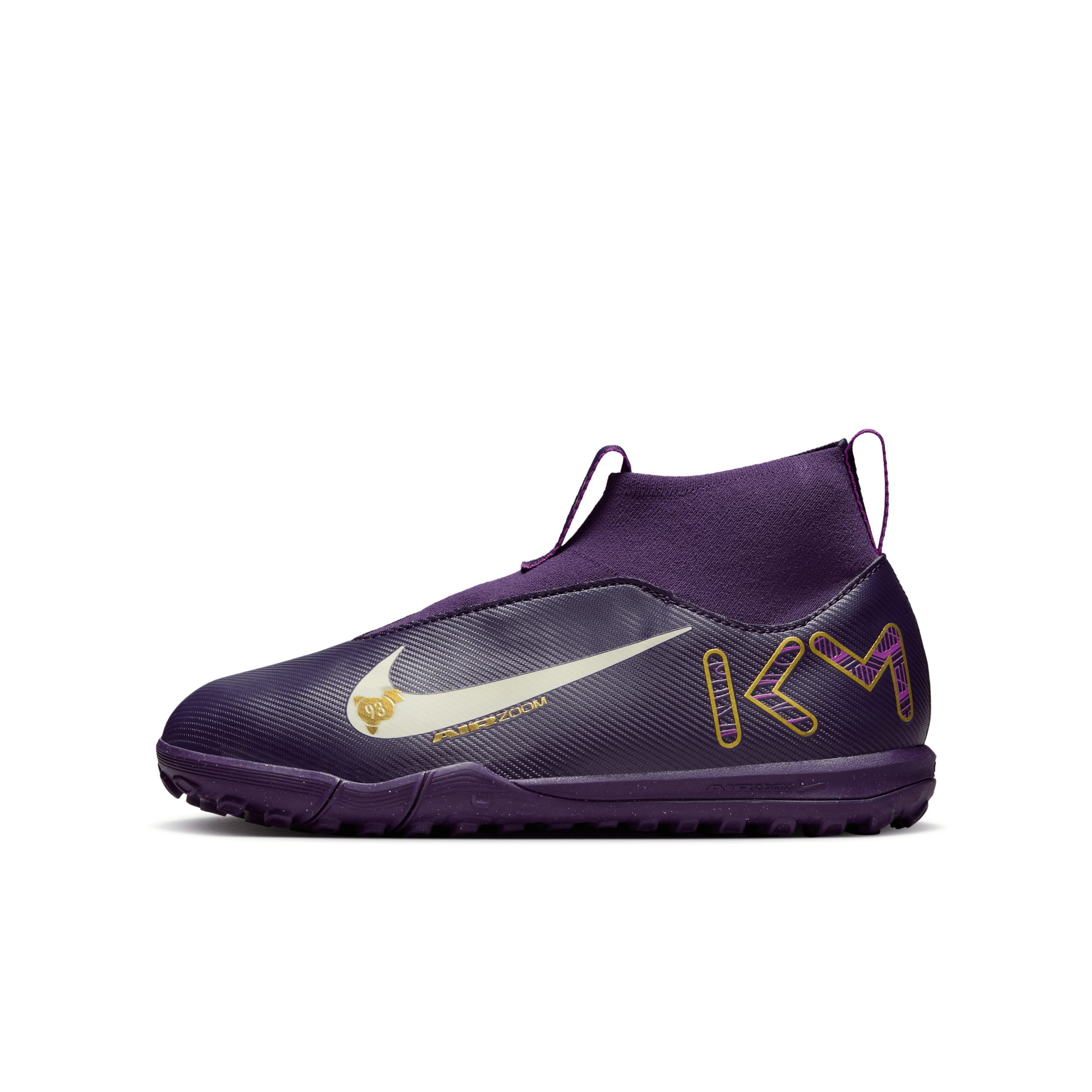 Nike Jr. Mercurial Superfly 10 Academy "kylian Mbappã©" Big Kids' Tf High-top Soccer Shoes