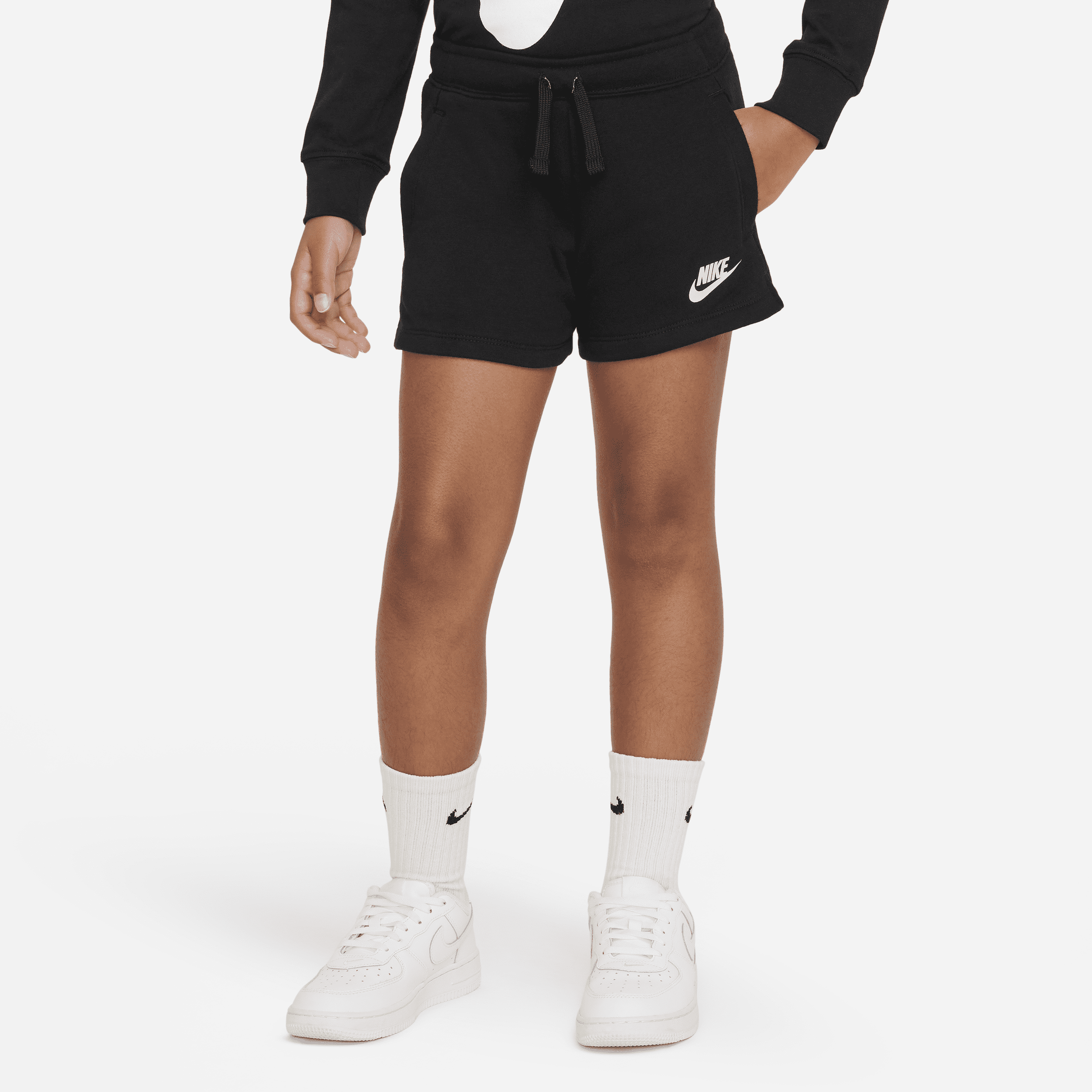 Nike Little Kids' Shorts In Black