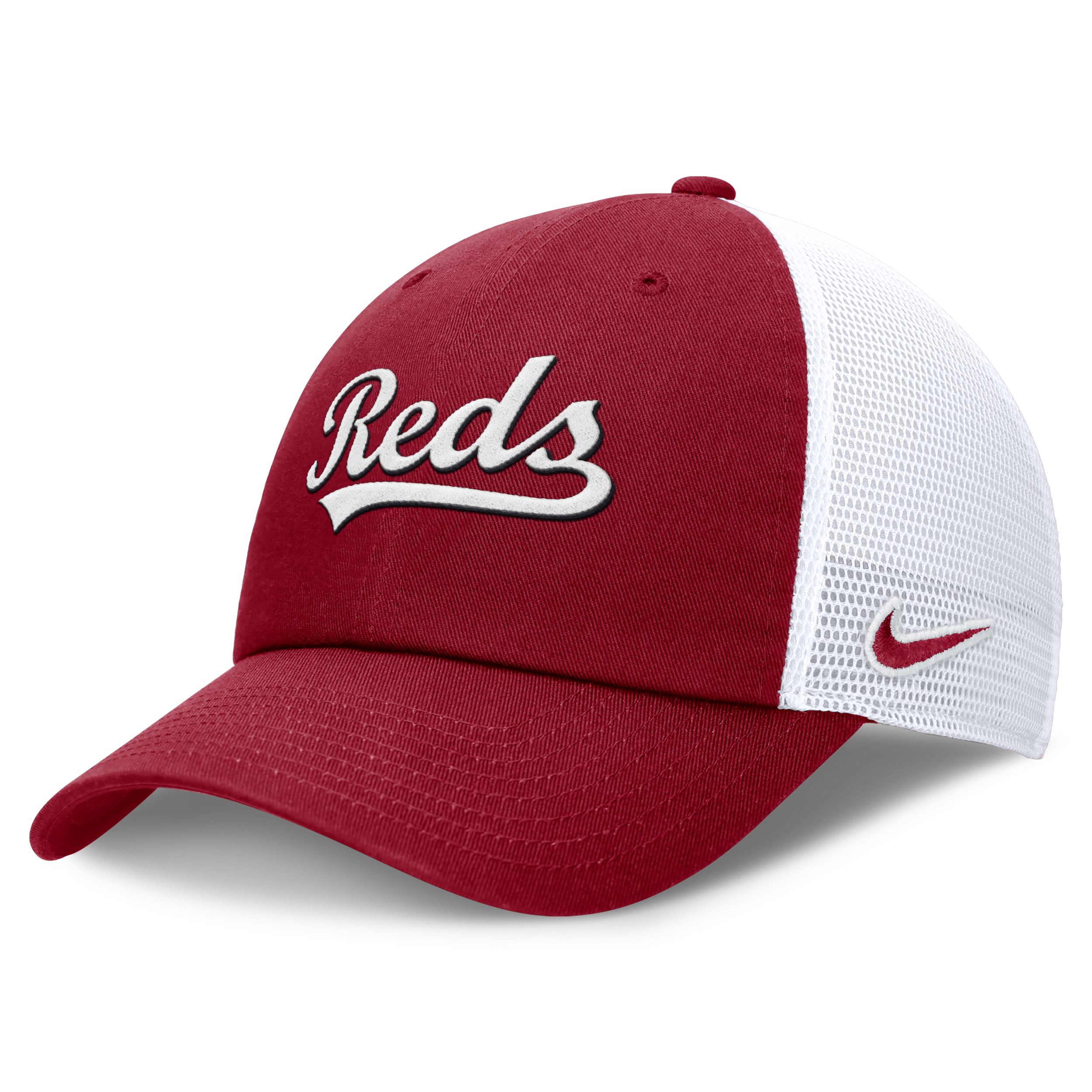 Nike Cincinnati Reds Evergreen Wordmark Club  Men's Mlb Adjustable Hat