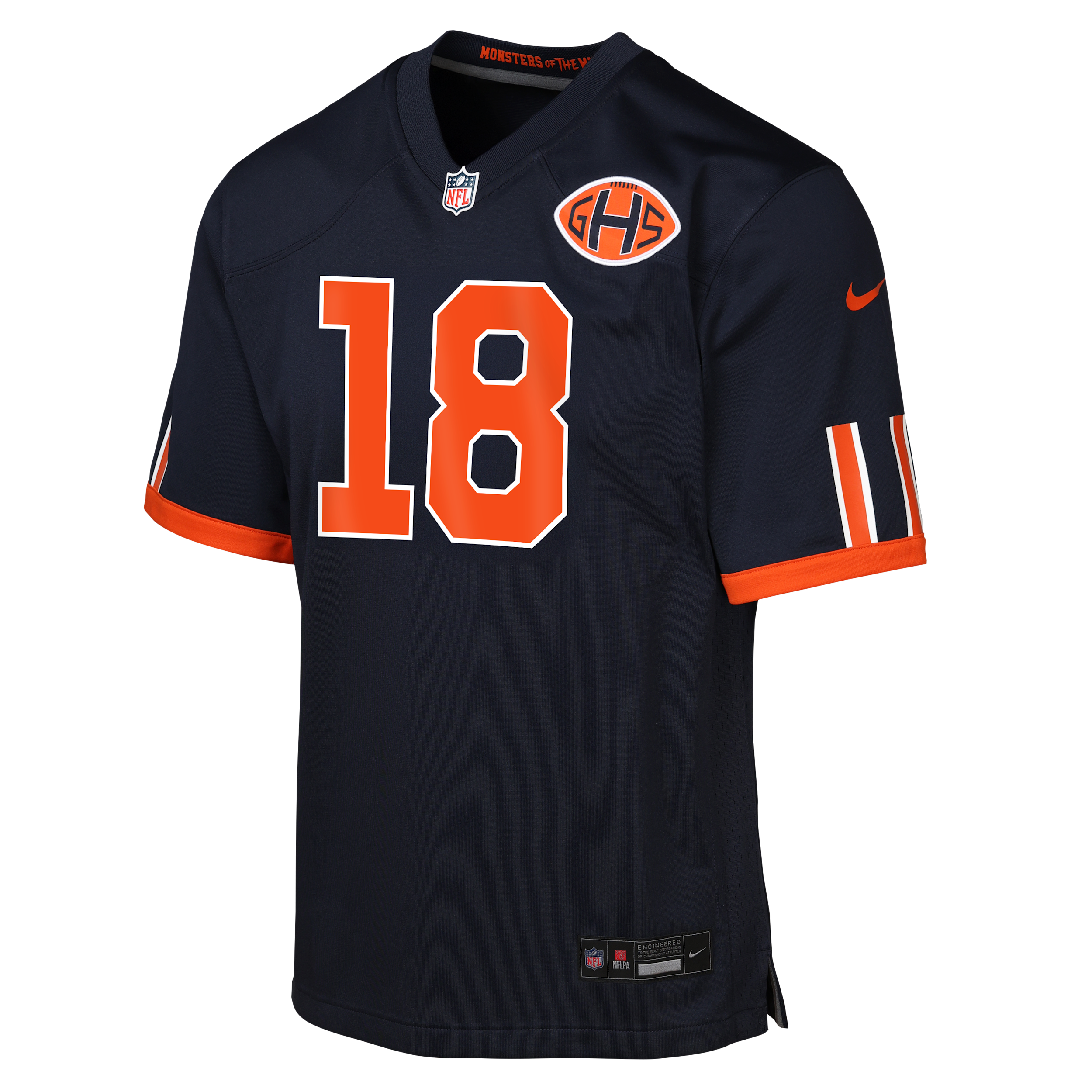 Caleb Williams Chicago Bears Rivalries Collection Big Kids' Nike NFL Game Jersey in Blue | Z1B7RVP9BRSWC-000