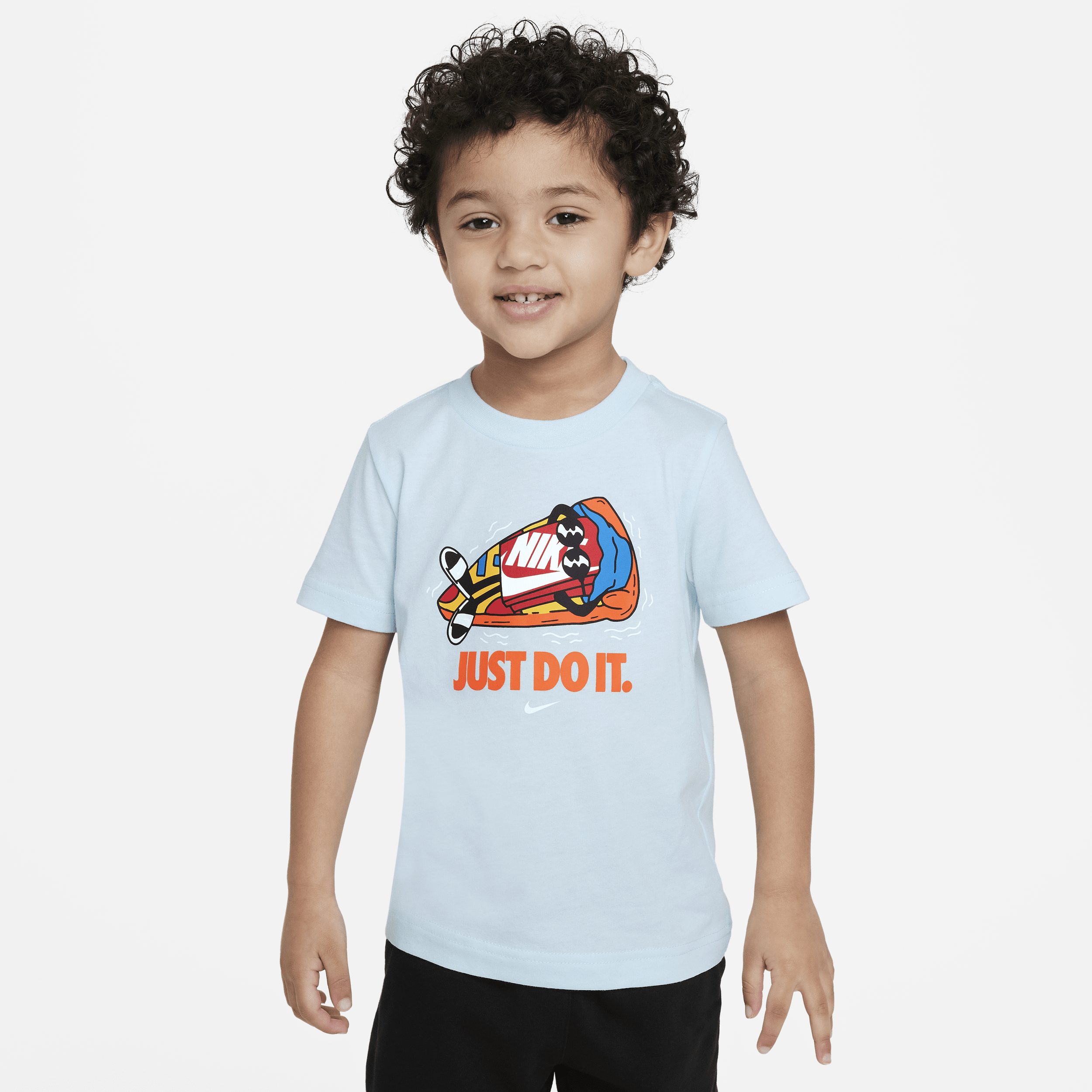 Shop Nike Toddler Boxy Float T-shirt In Blue