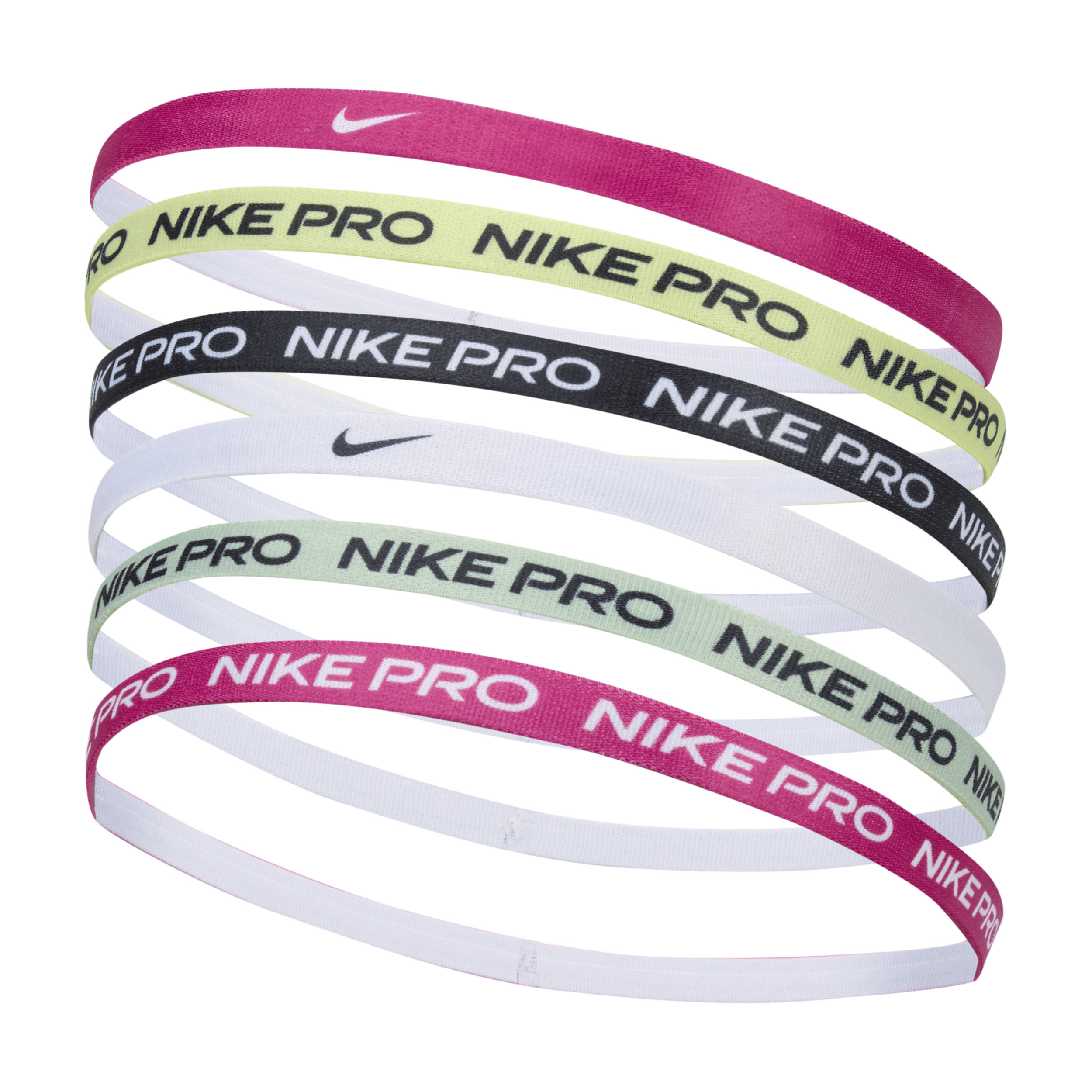 Nike Women's Headbands (6 Pack) In Multicolor