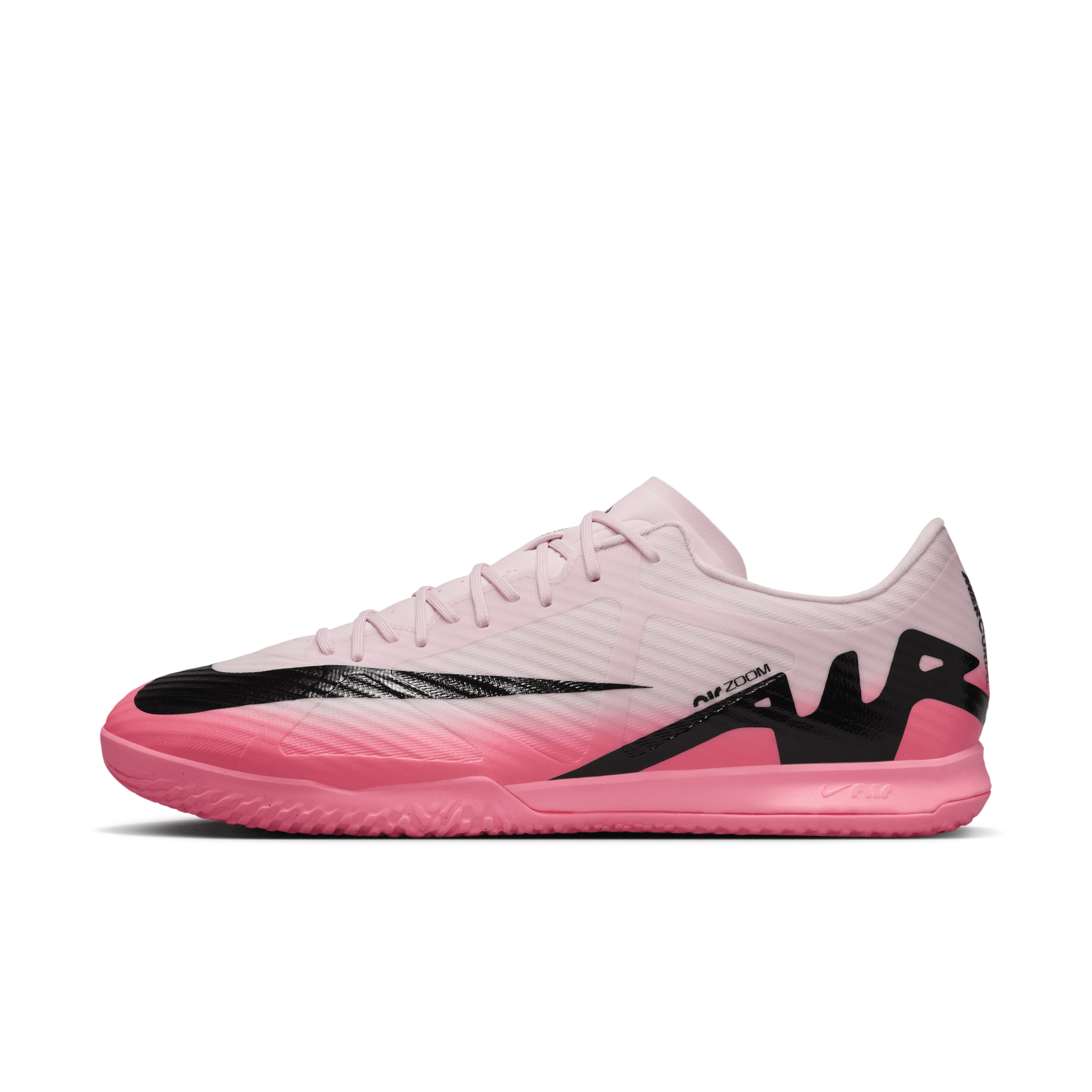 Nike Men's Mercurial Vapor 15 Academy Indoor/court Low-top Soccer Shoes In Pink