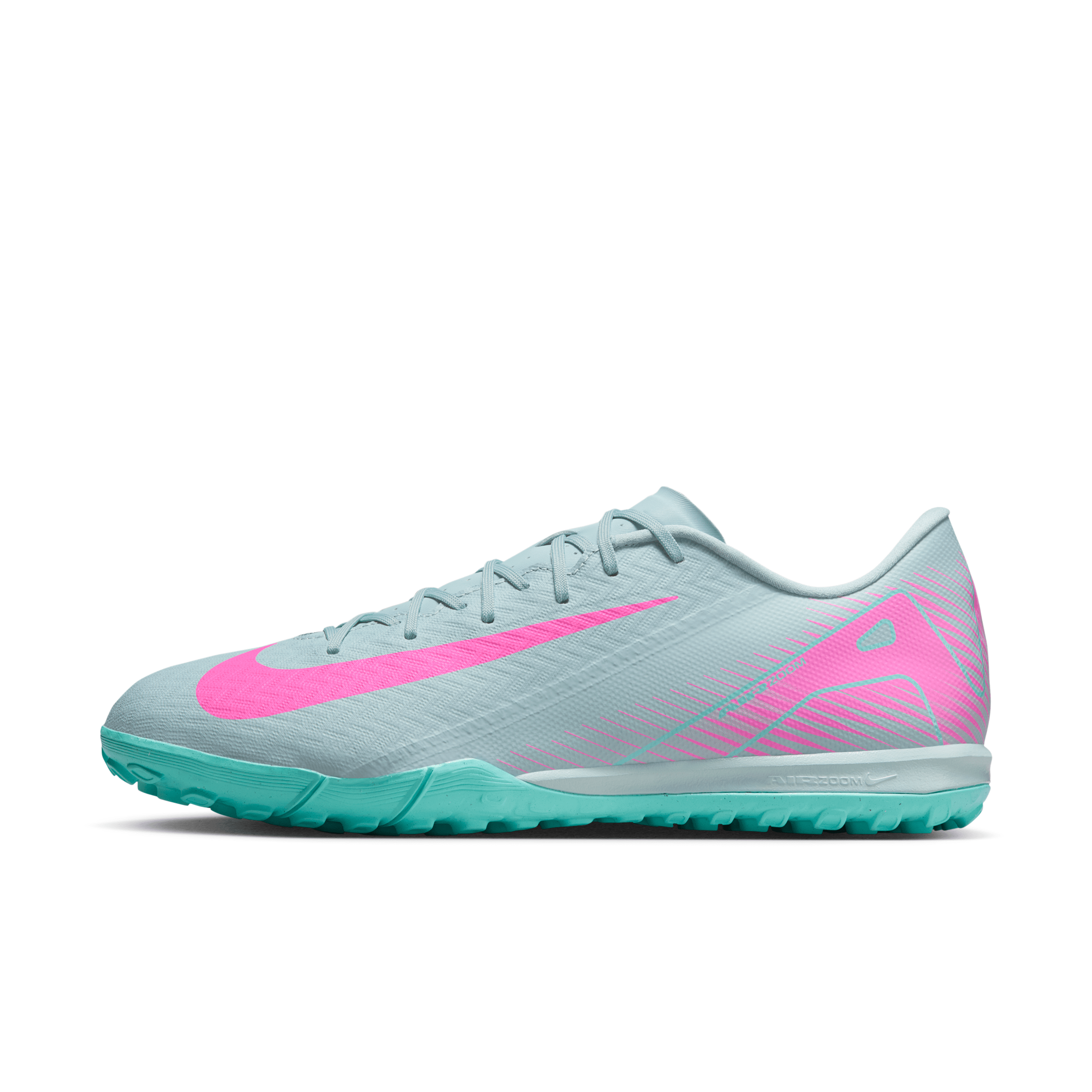 Nike Men's Mercurial Vapor 16 Academy Tf Low-top Soccer Shoes In Grey
