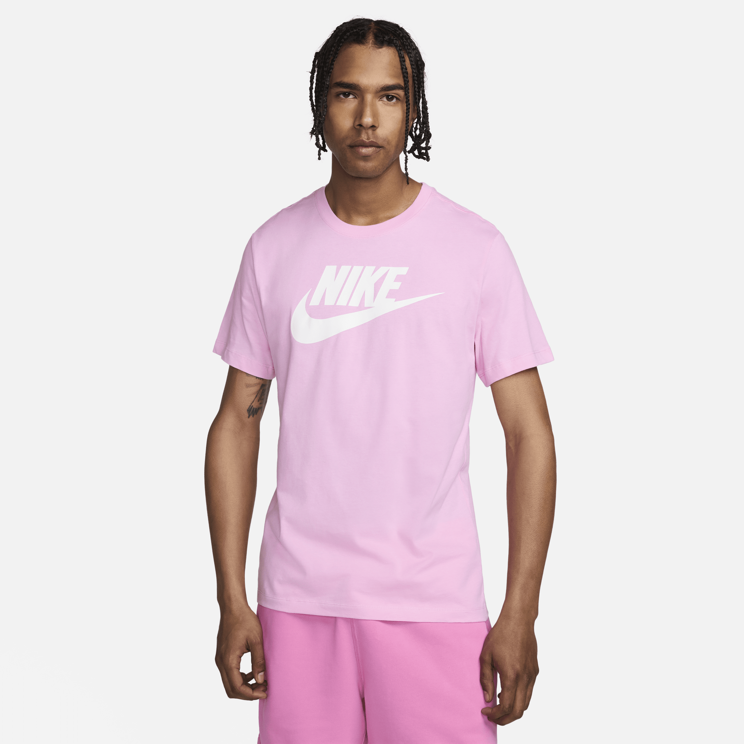 Shop Nike Men's  Sportswear T-shirt In Pink