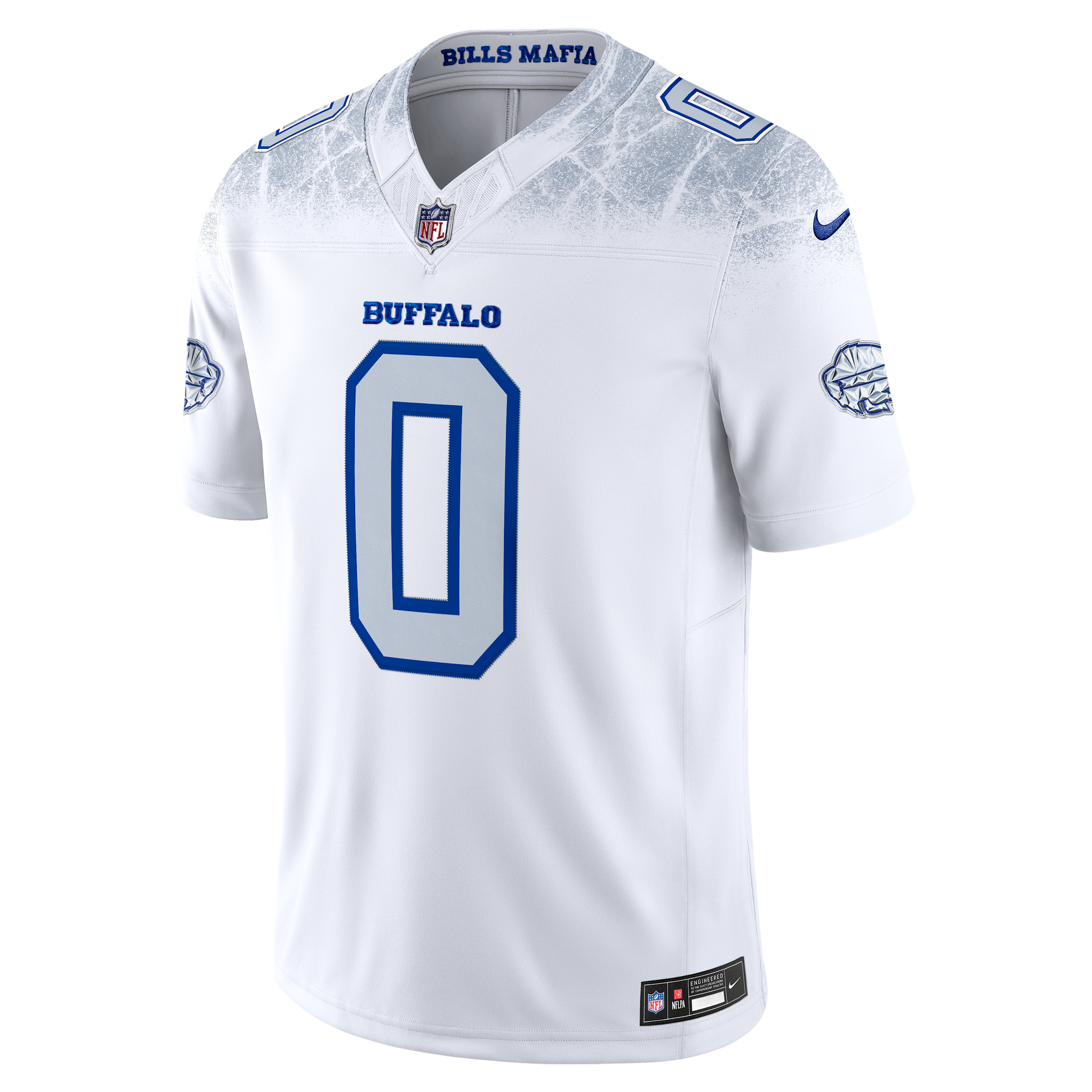Keon Coleman Buffalo Bills Rivalries Collection Nike Men's Dri-FIT NFL Limited Jersey in White | 31NM0G6281F-YJH