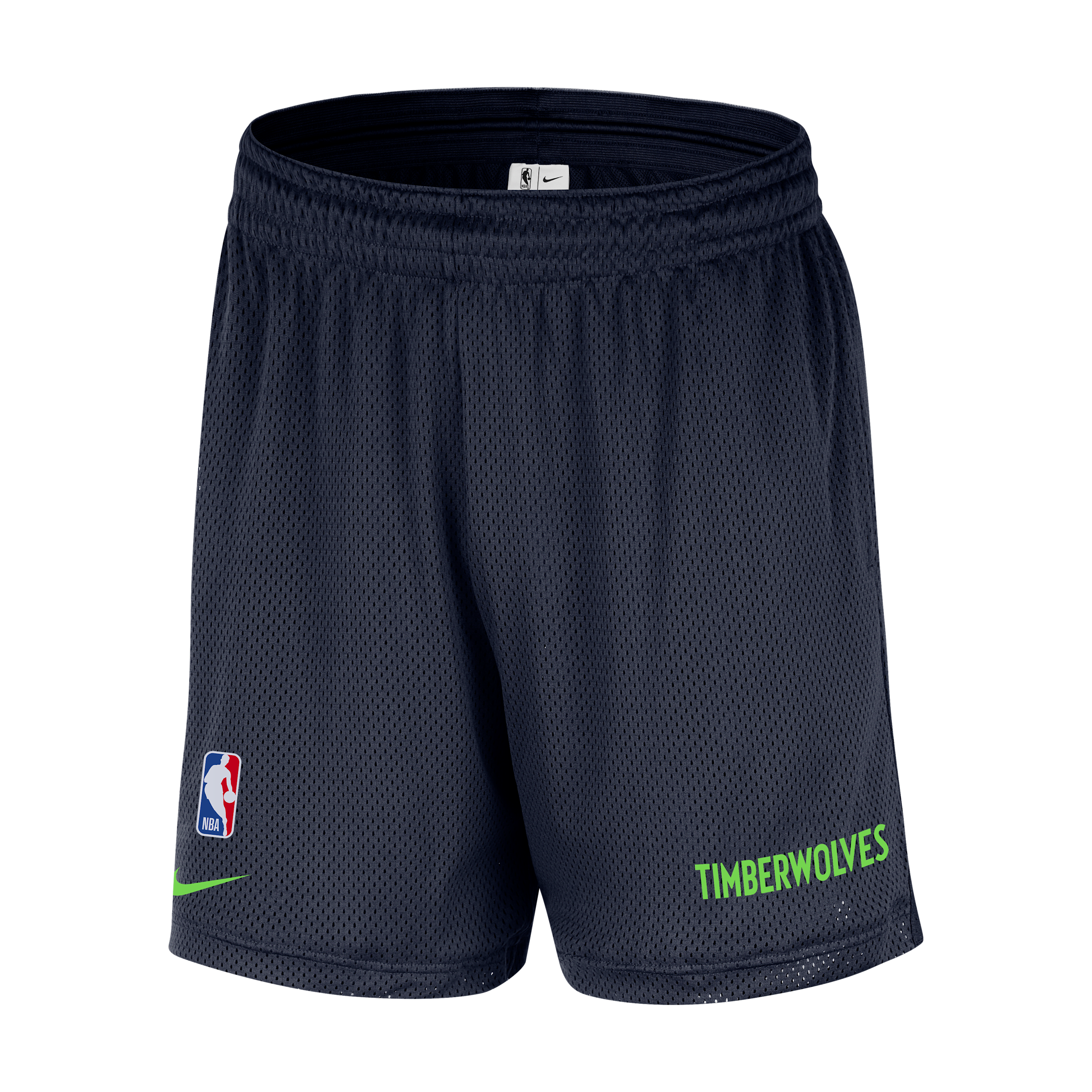 Nike Minnesota Timberwolves  Men's Nba Mesh Shorts In Blue