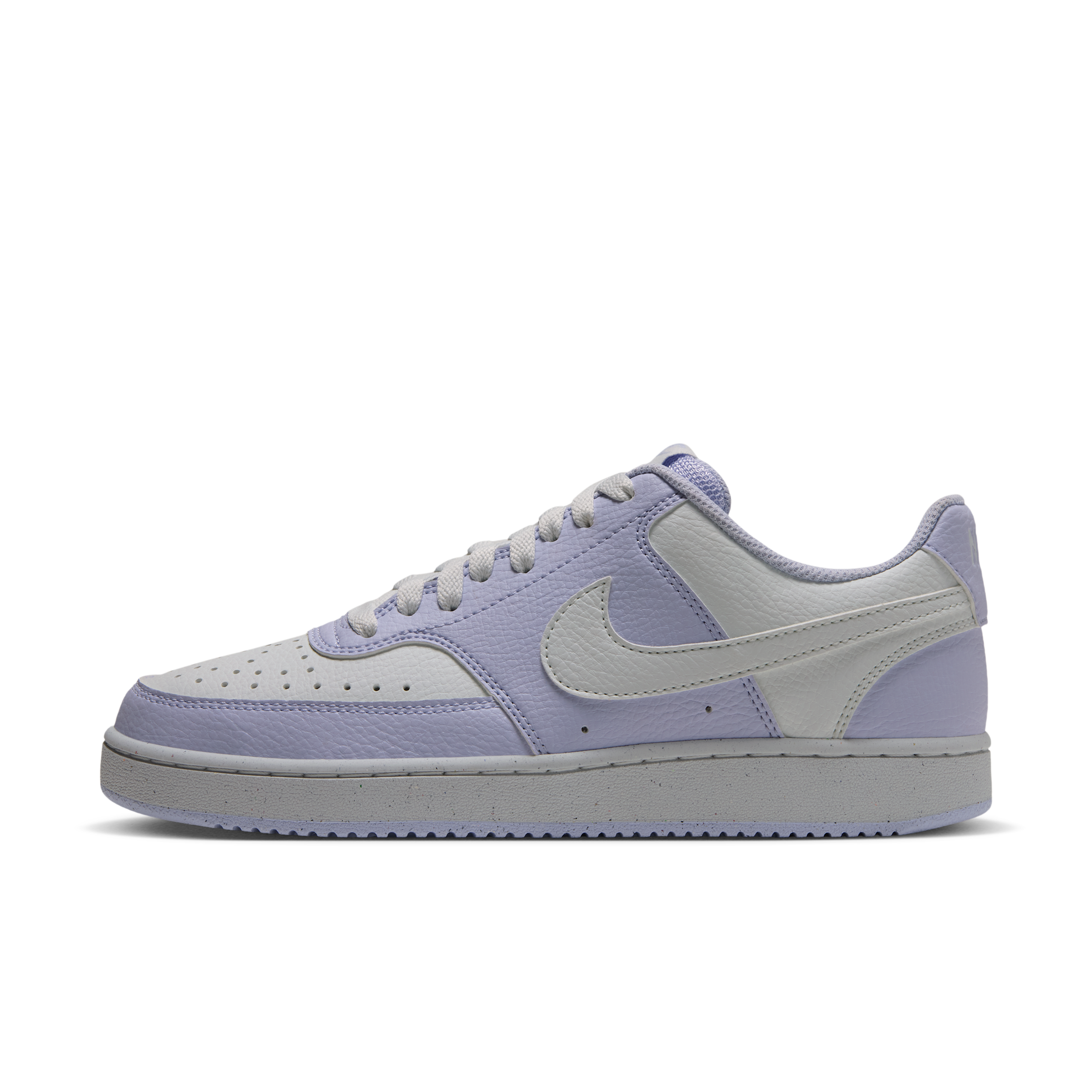 Nike Women's Court Vision Low Next Nature Shoes in Purple | DH3158-504