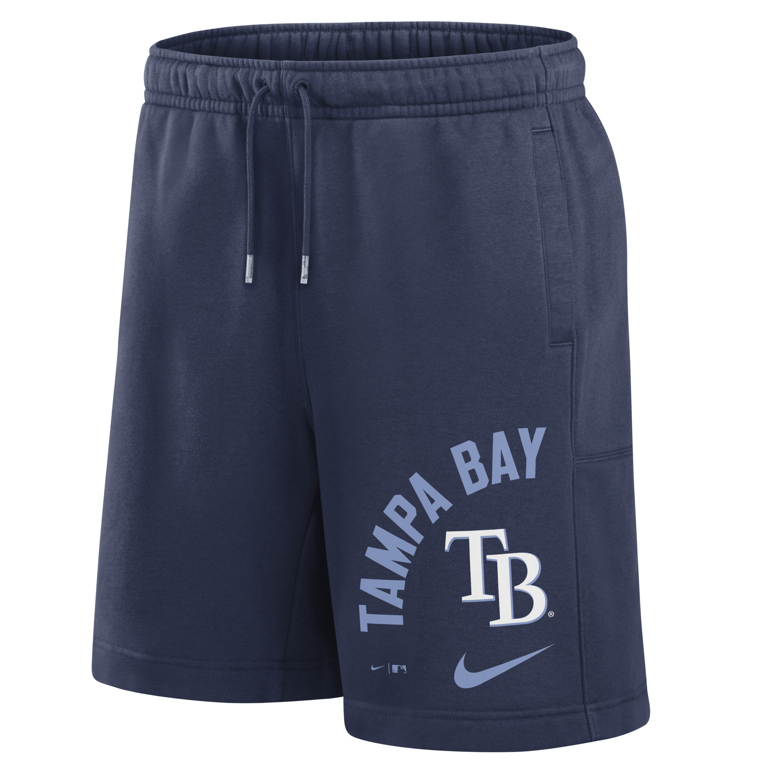 Nike Tampa Bay Rays Arched Kicker  Men's Mlb Shorts In Blue